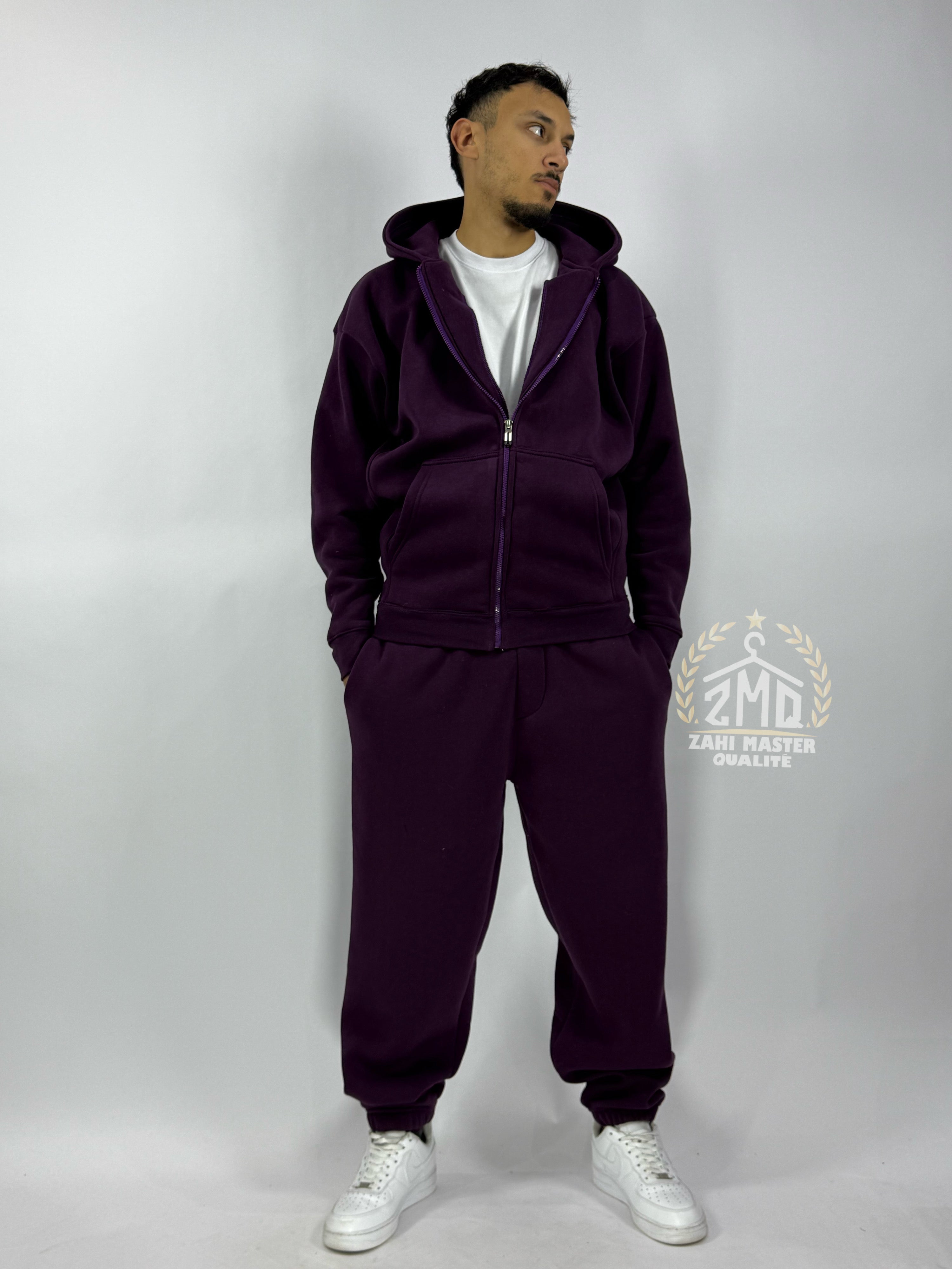 Ensemble 1ʳᵉ Qualité - le style et le confort – Couleur Mauve