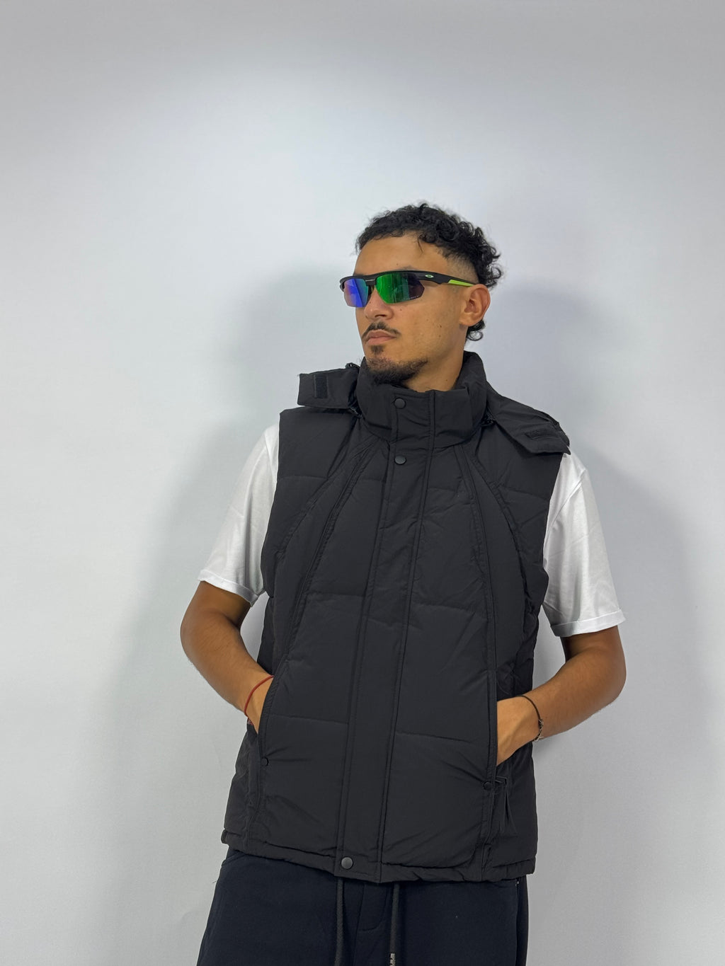 Doudoune  1 ère Qualité Noire – Gilet Puffer Streetwear