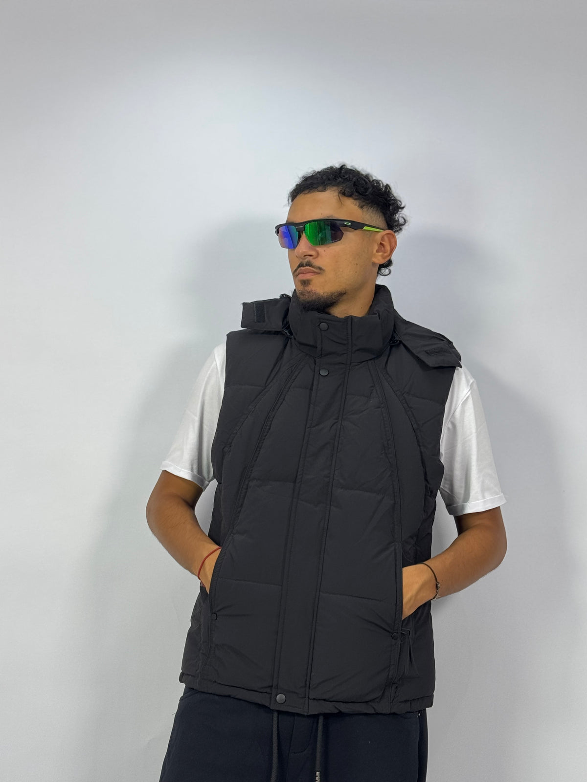 Doudoune  1 ère Qualité Noire – Gilet Puffer Streetwear