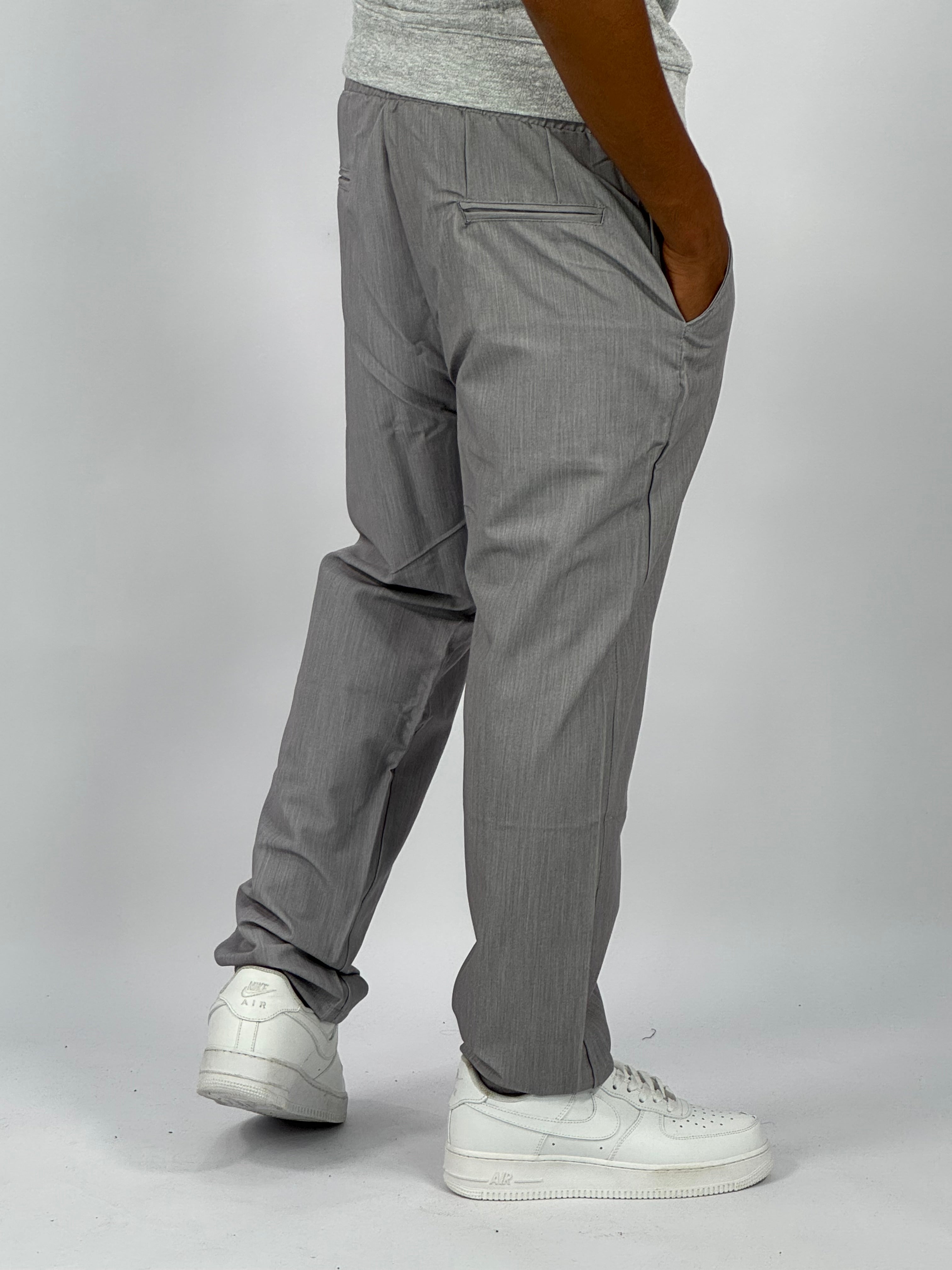 Pantalon Premium Gris – Coupe Relax & Style Minimaliste