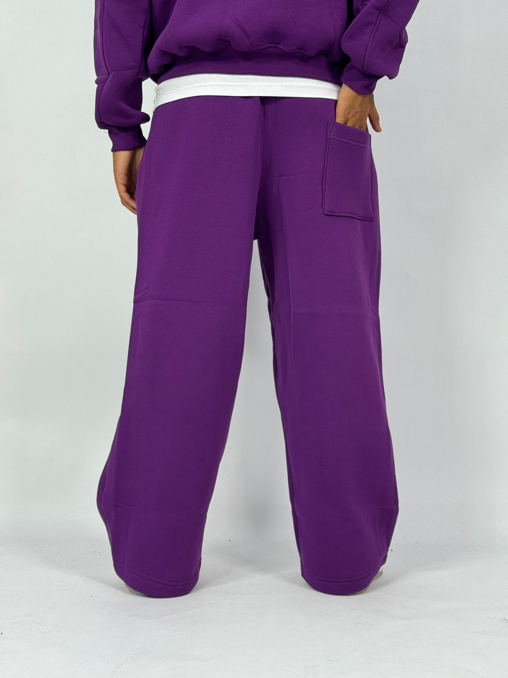 Ensemble Streetwear Oversize Mauve – Sweat & Pantalon