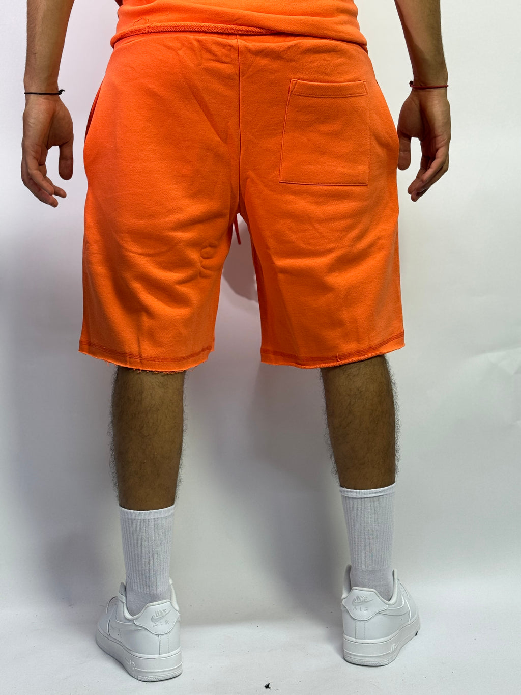 Ensemble Été Orange 1ère Qualité – Sans Manches + Short Confort