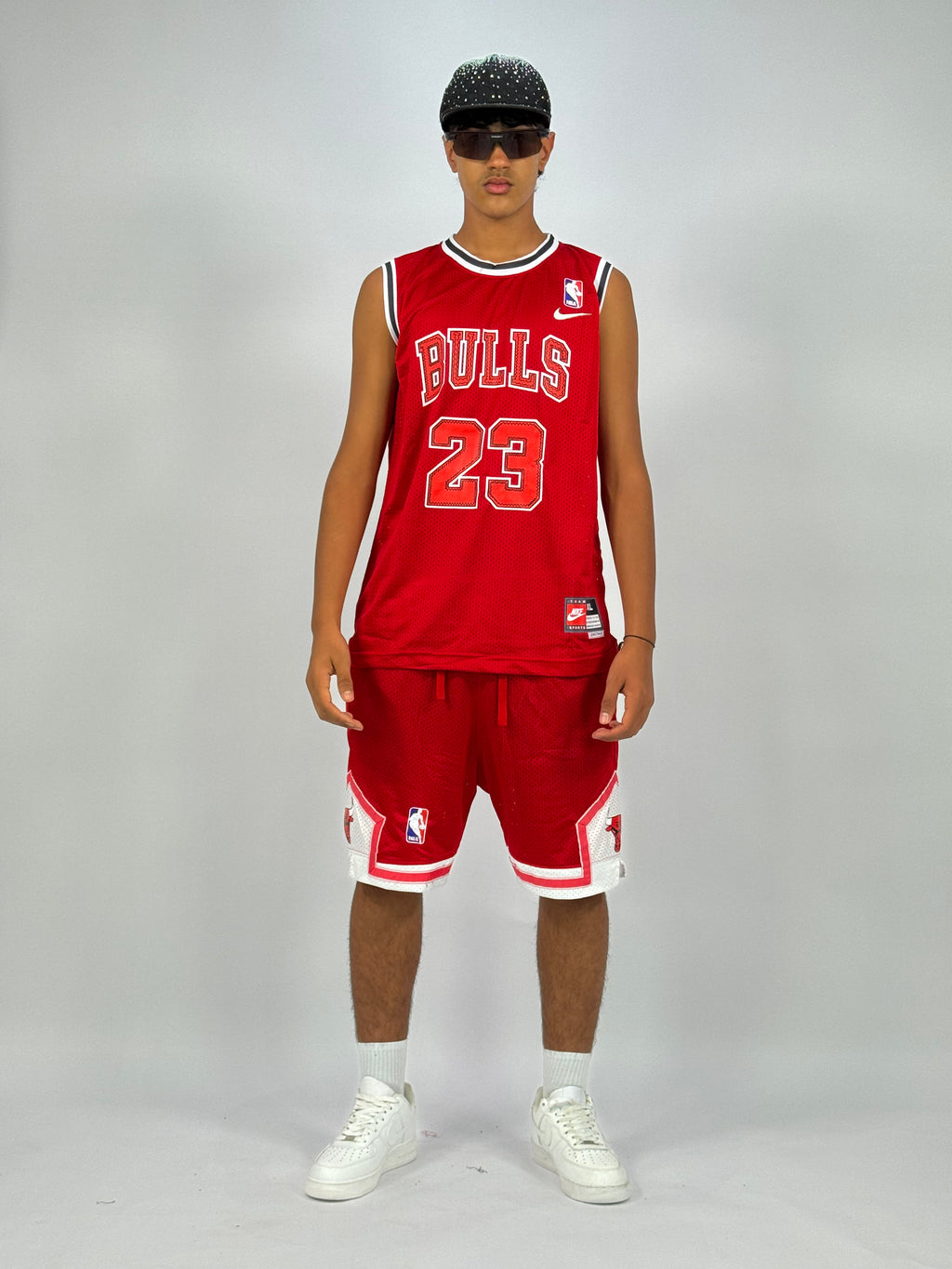 Ensemble Jordan 23 Rouge - PREMIUM QUALITE