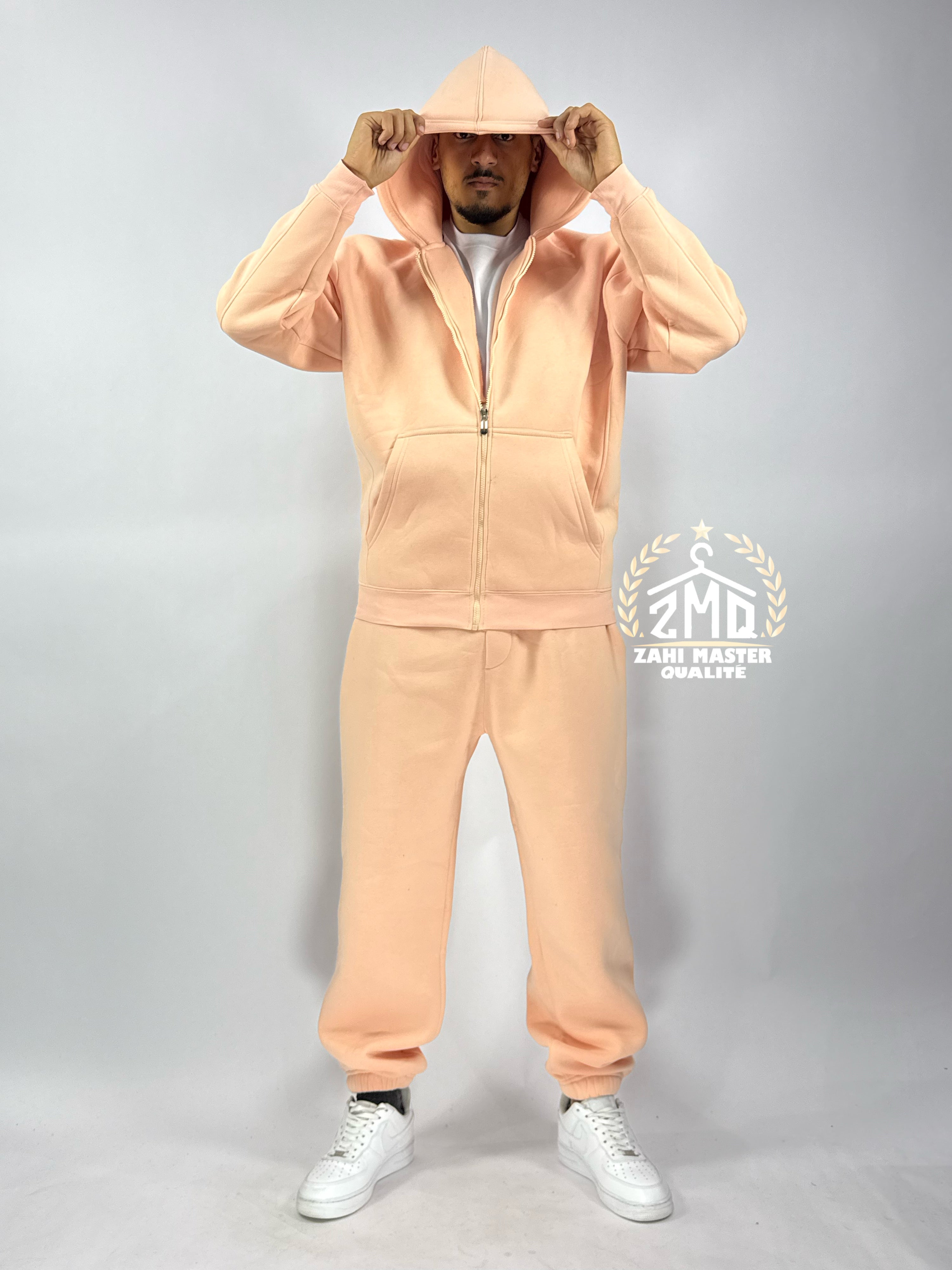 Ensemble 1ʳᵉ Qualité - le style et le confort – Couleur Saumon