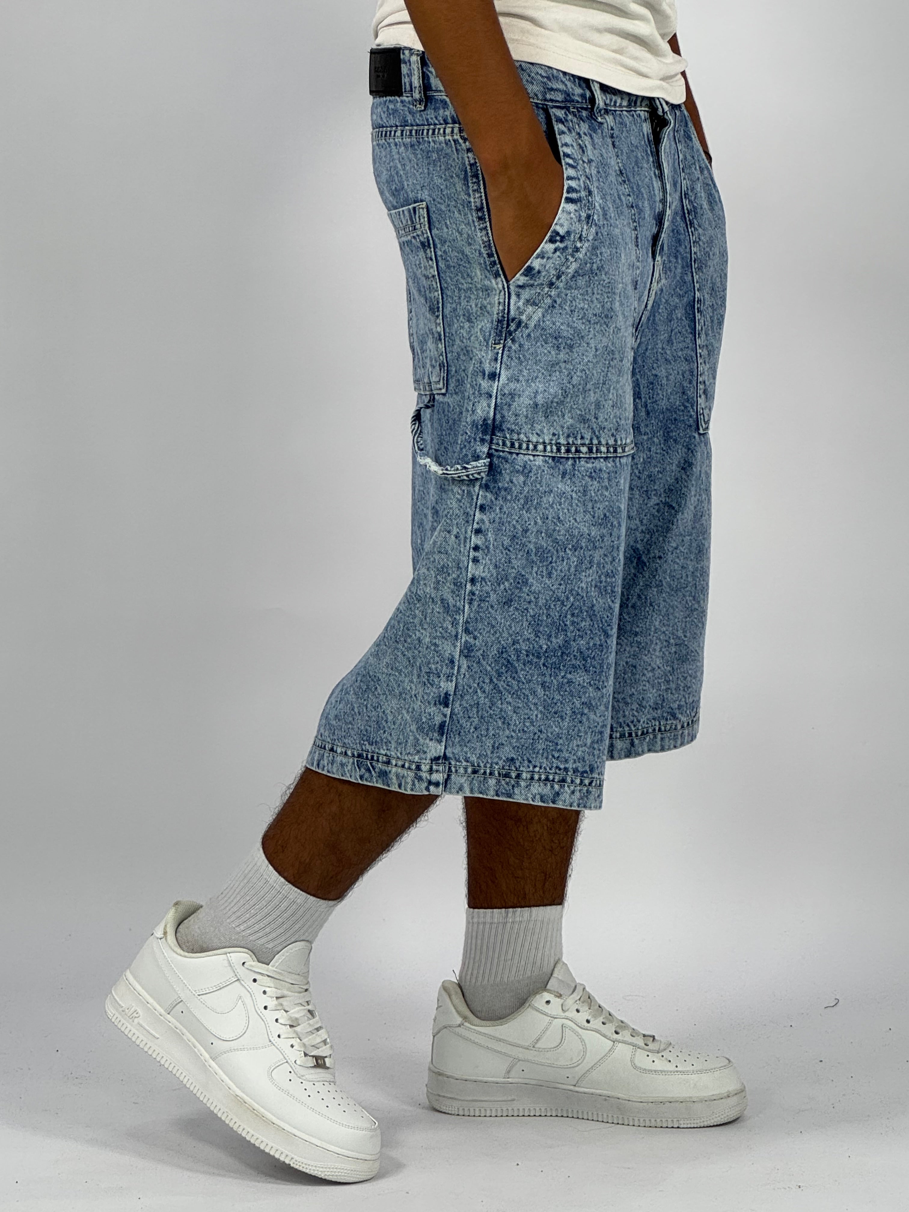 Ensemble Oversize en Jean Homme Bleu Ciel