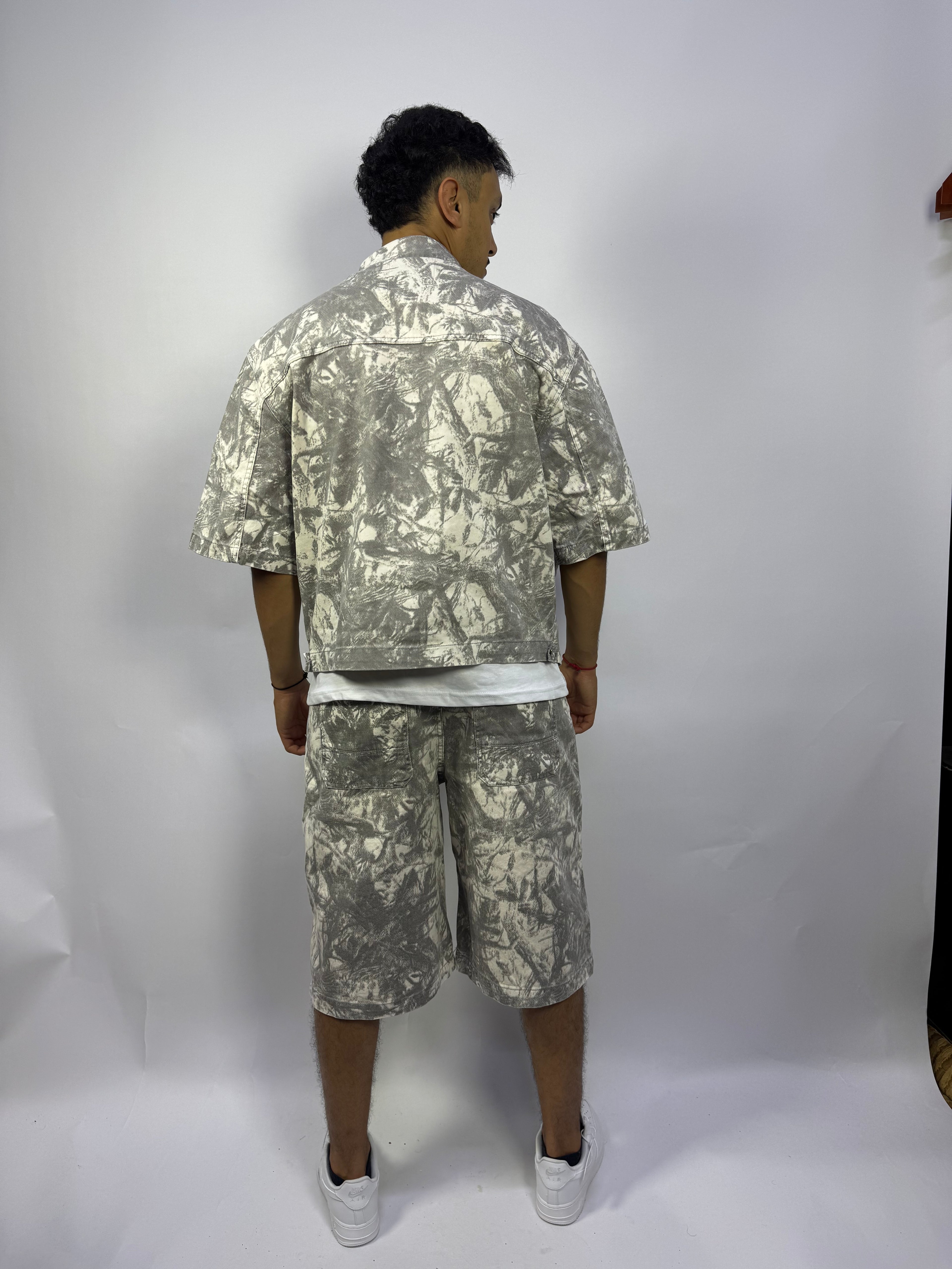 Ensemble Camo Premium Été – Chemise Oversize + Short Streetwear
