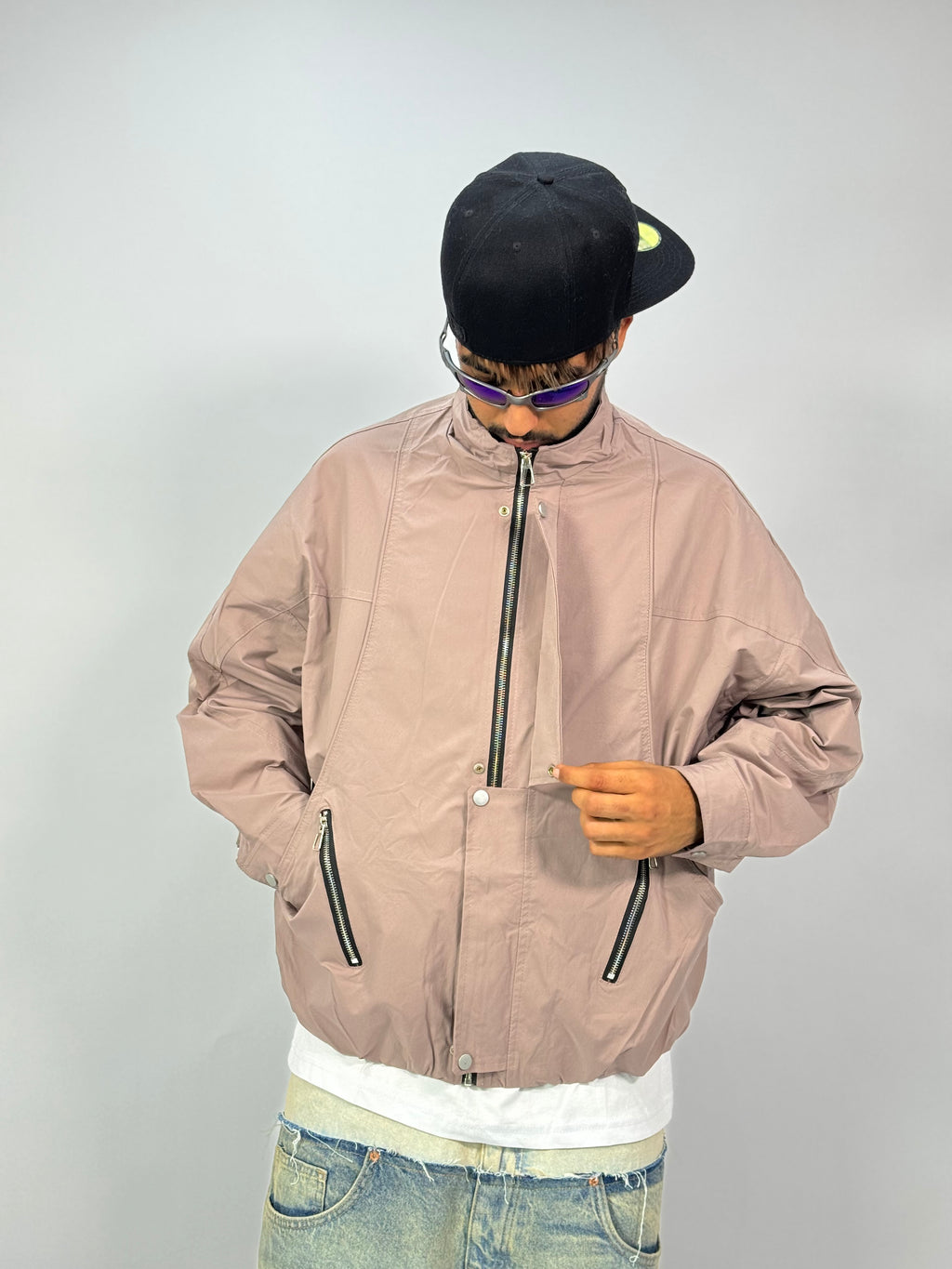 Veste Club Varsity – Cream Sand