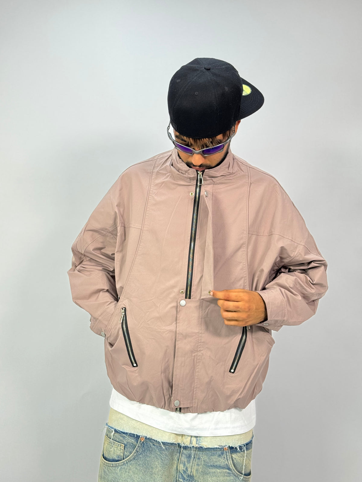 Veste Club Varsity – Cream Sand