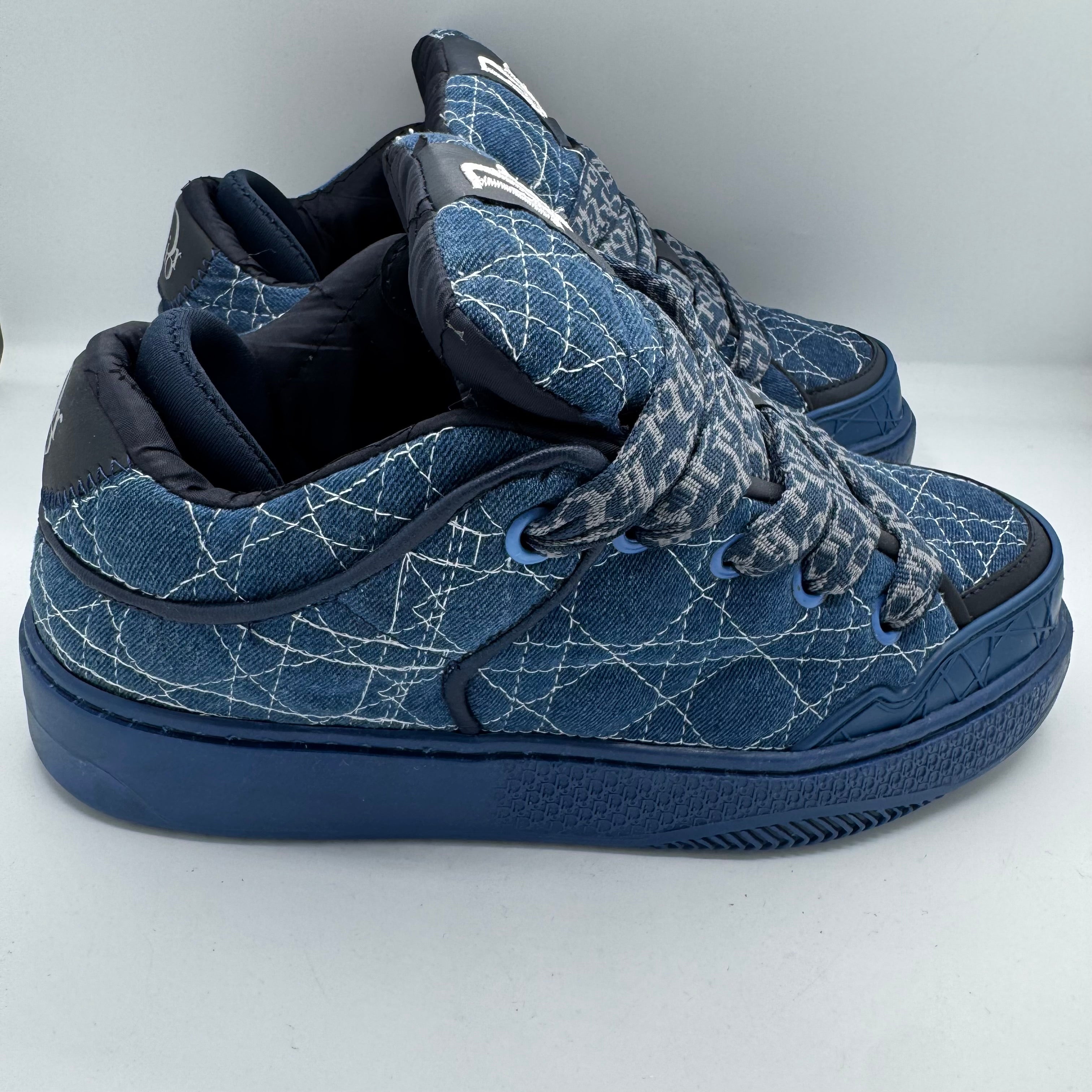 Sneakers DR Bleu PREMIUM – Streetwear Luxury Edition
