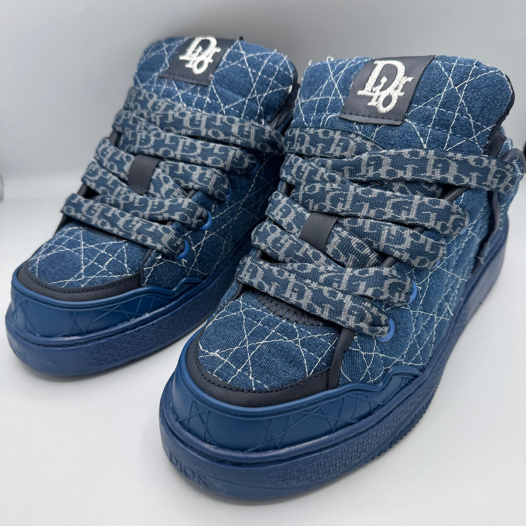 Sneakers DR Bleu PREMIUM – Streetwear Luxury Edition