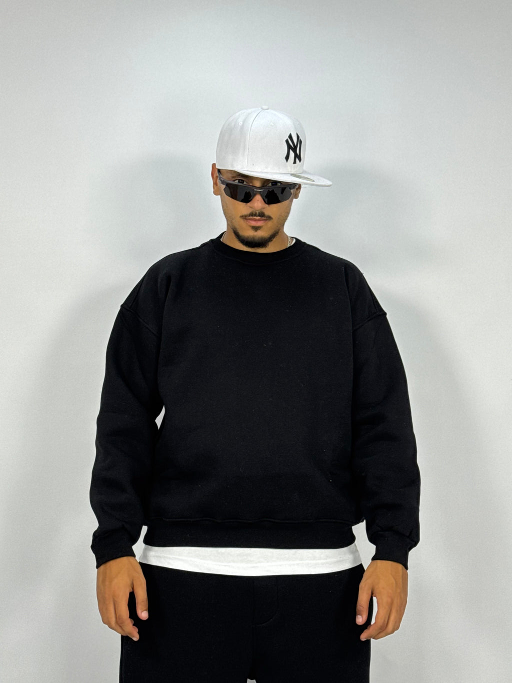 Ensemble Streetwear Oversize Noir – Sweat & Pantalon