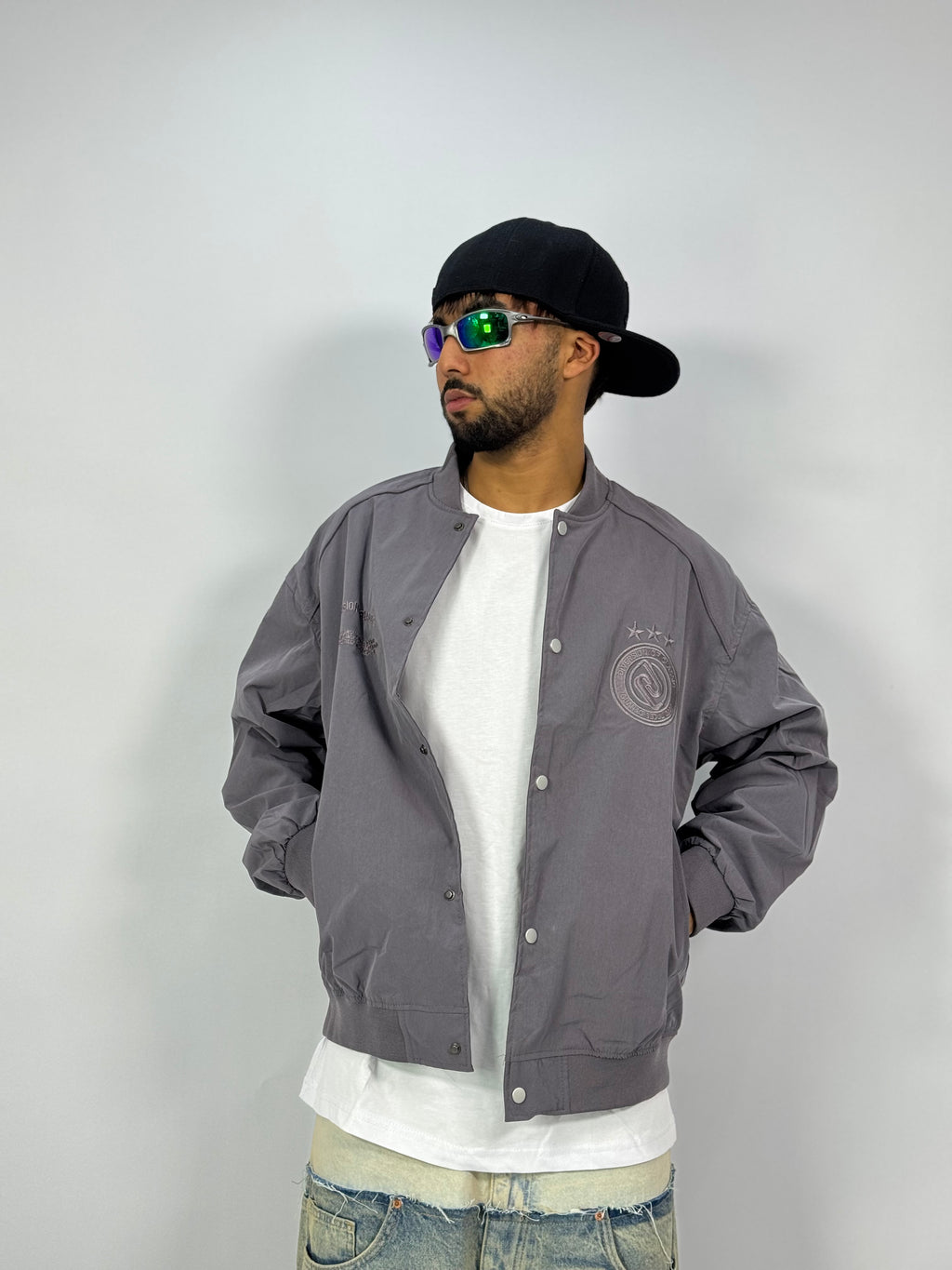 Veste Emblem Bomber – Smoky Violet