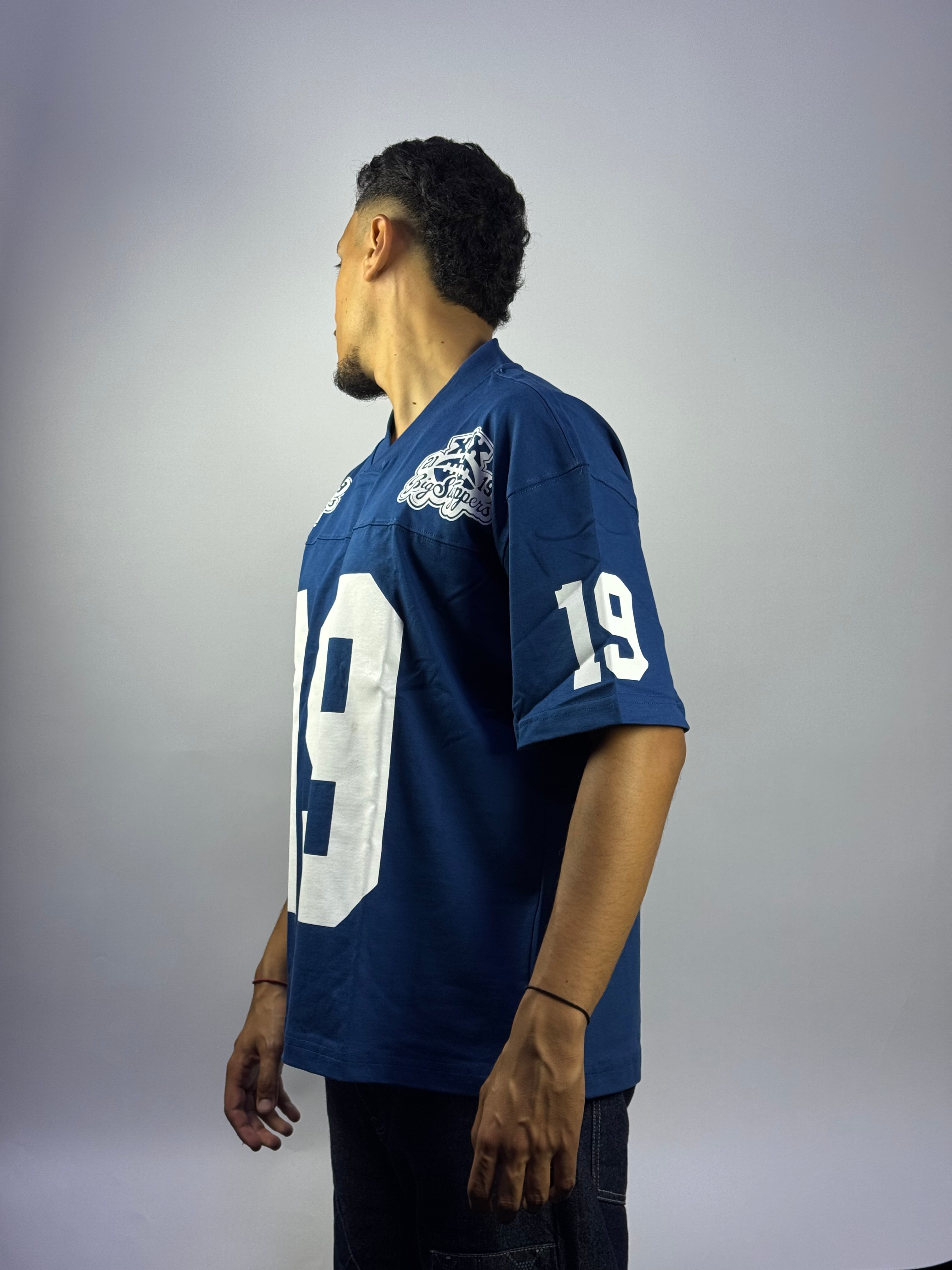 Jersey Streetwear 19 Oversize Bleu - ORIGINAL