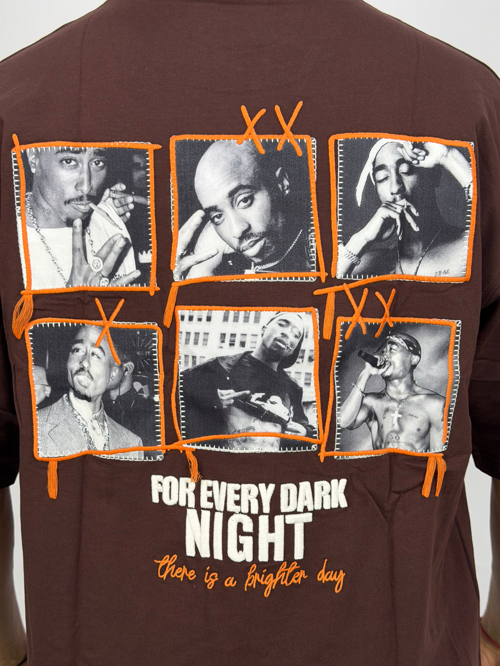 T-shirt ORIGINAL Oversize Marron – Tupac Street Edition