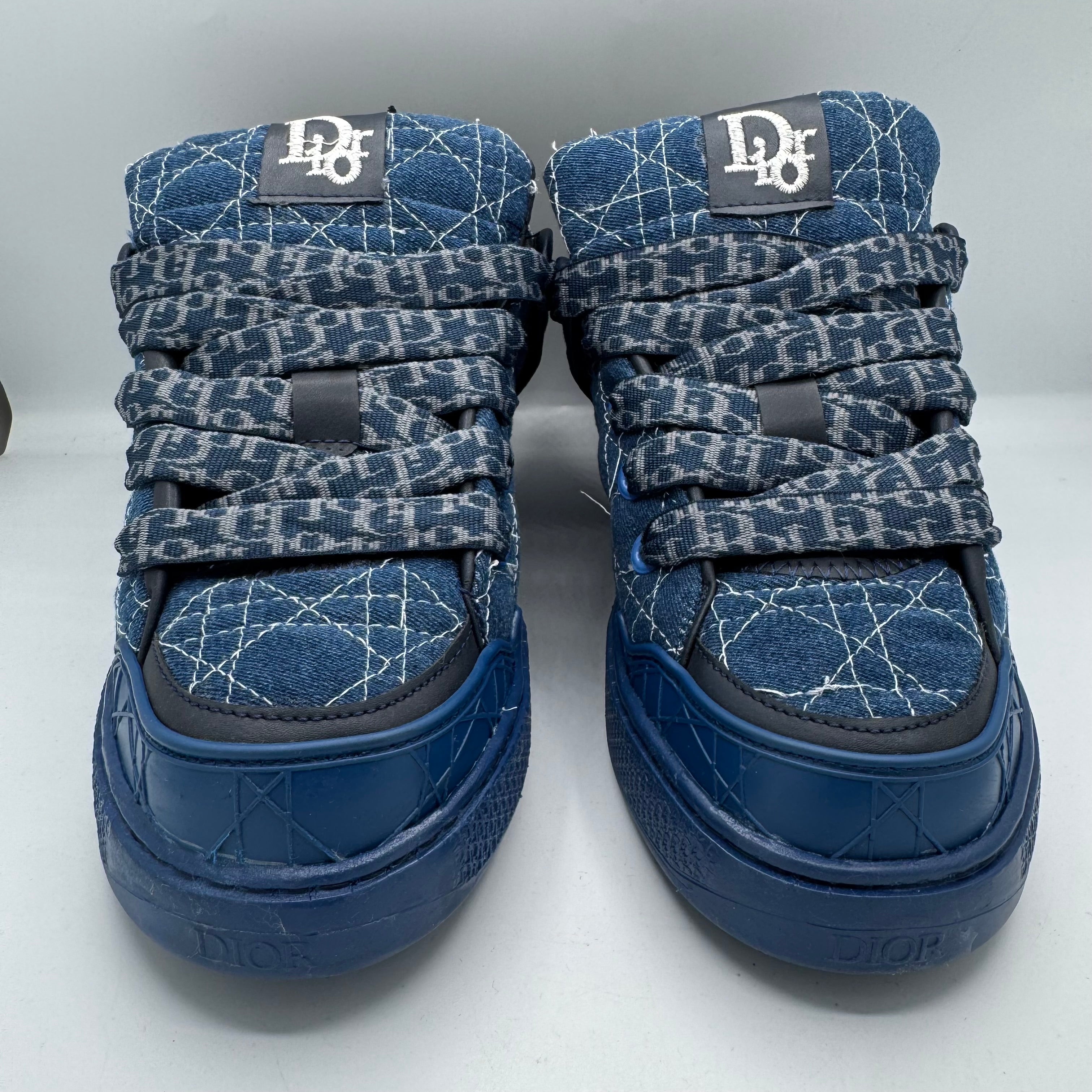 Sneakers DR Bleu PREMIUM – Streetwear Luxury Edition