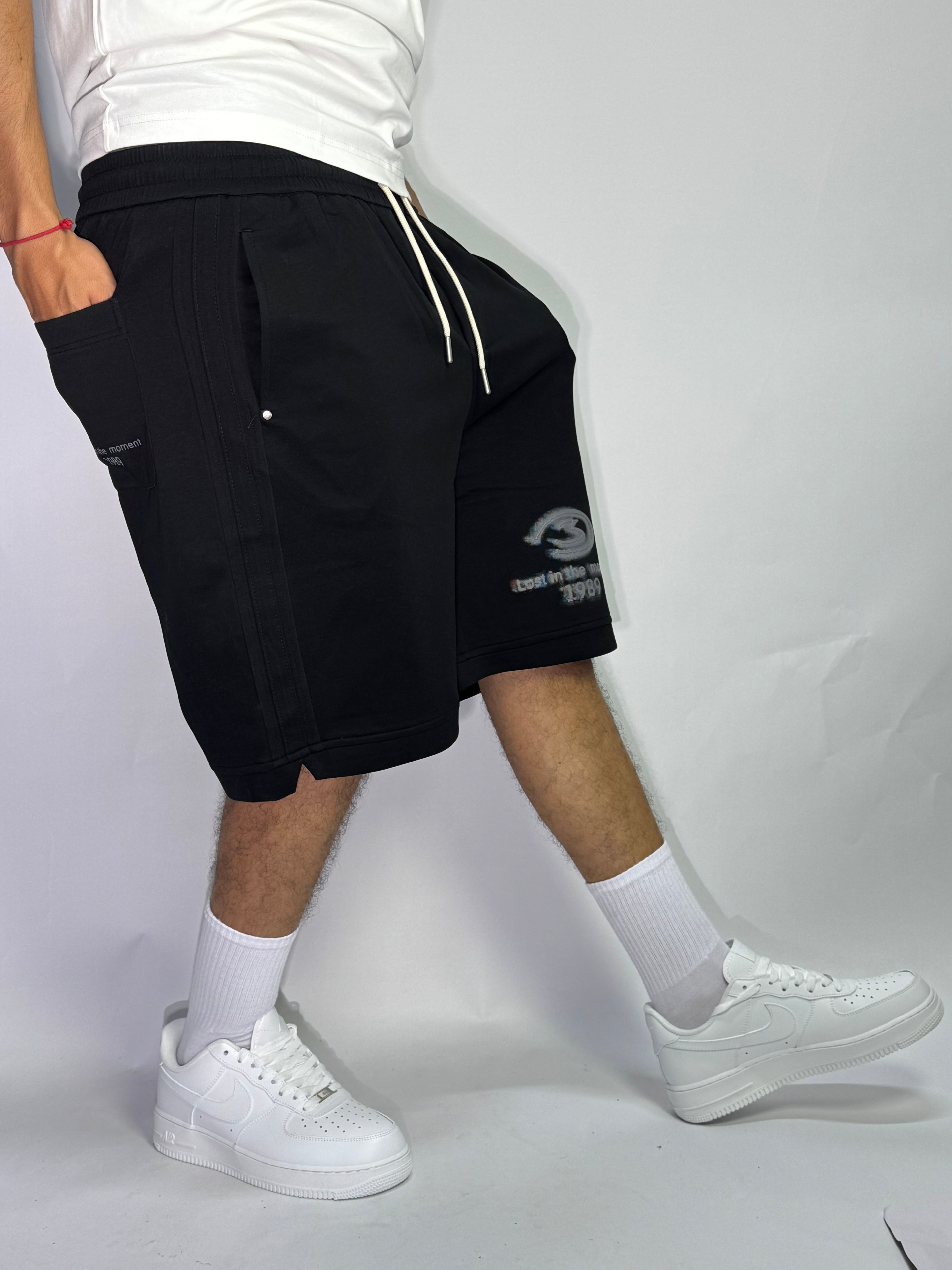 Short Oversize Noir – Essential Streetwear