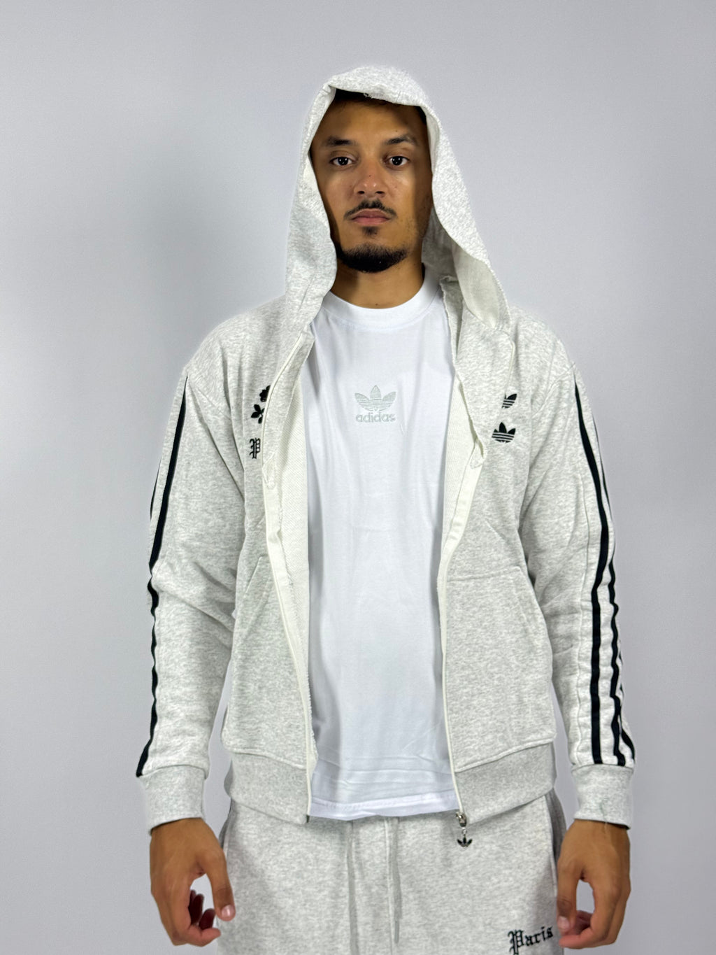 Ensemble 3 Pièces Gris Style Premium