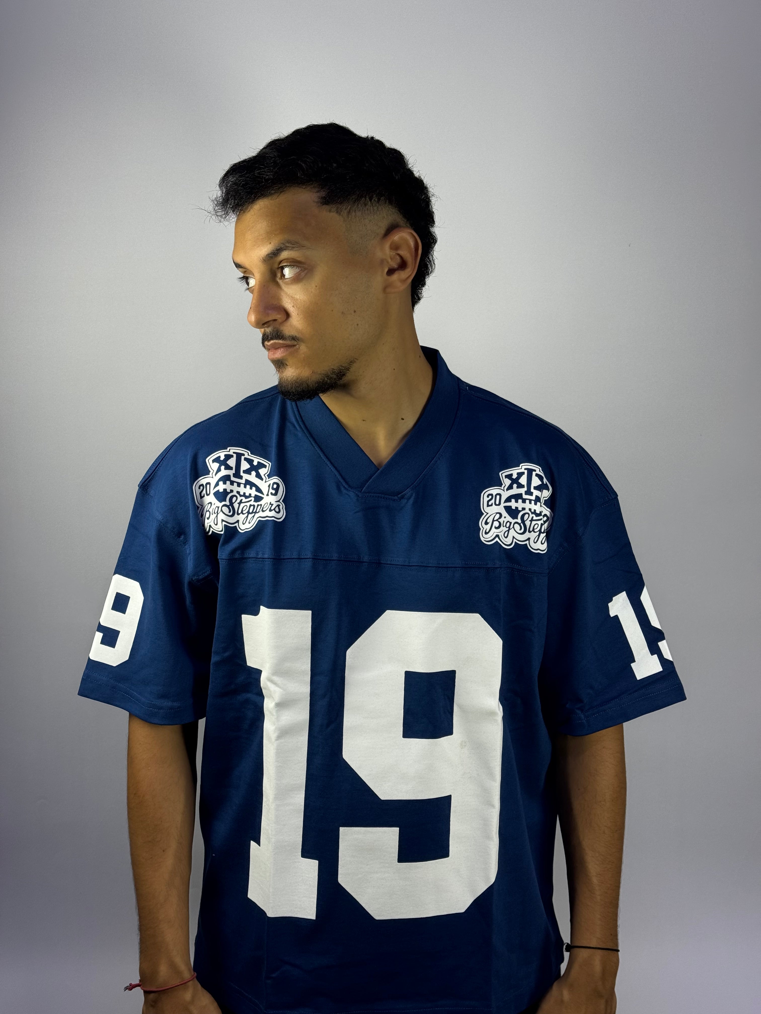 Jersey Streetwear 19 Oversize Bleu - ORIGINAL