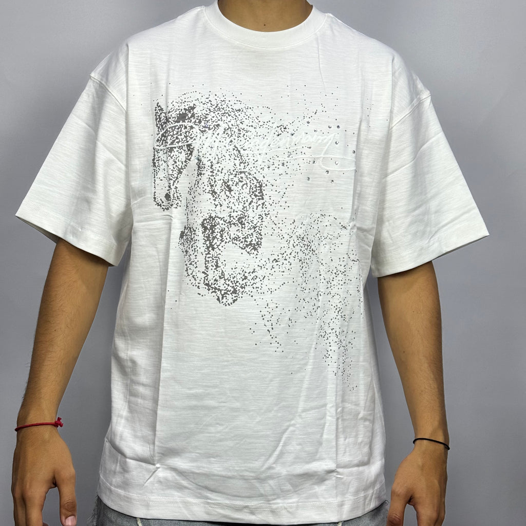 T-shirt Blanc Attitude Street