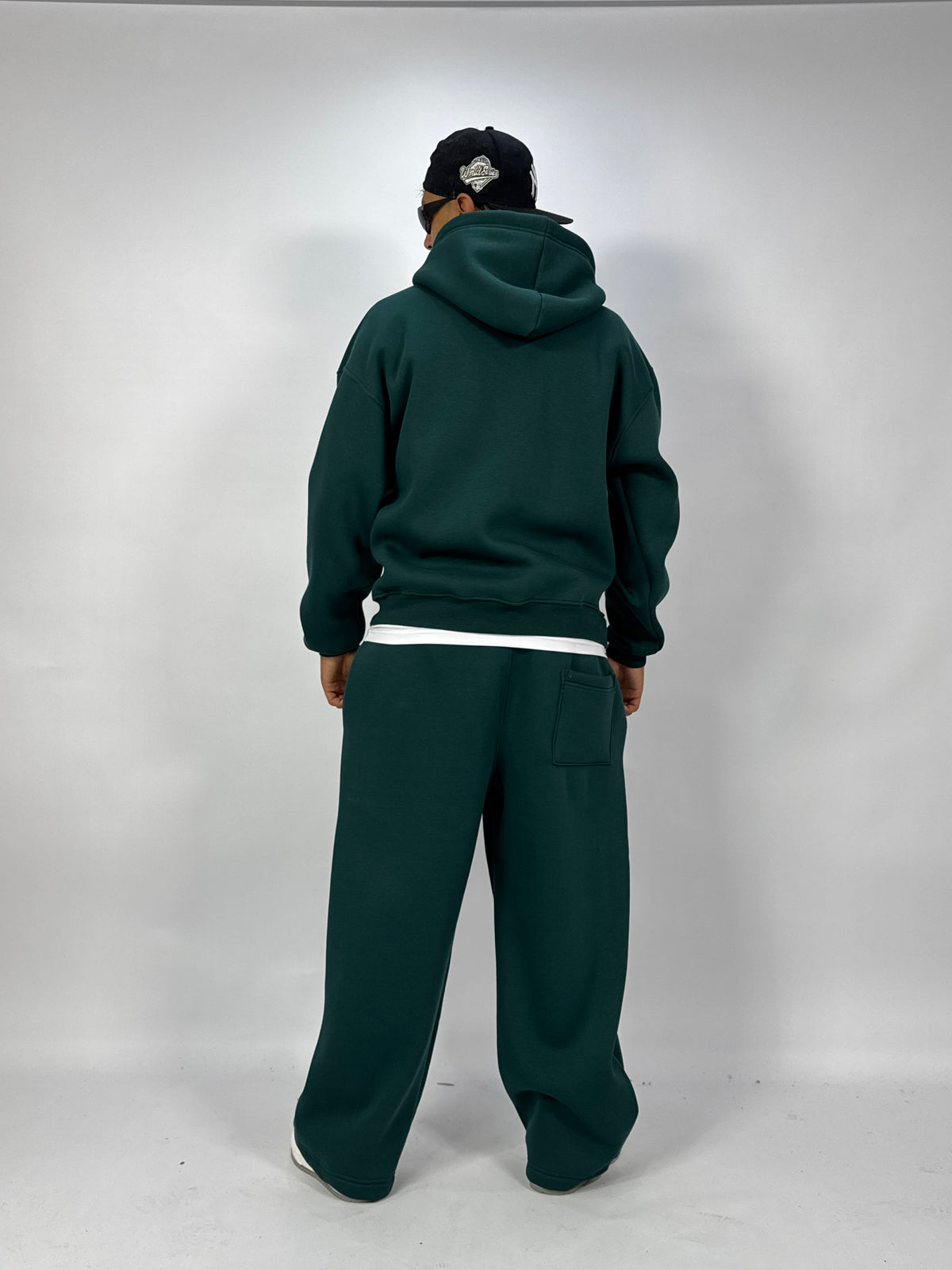 Ensemble PREMIUM Vert à Capuche 1 ère Qualité