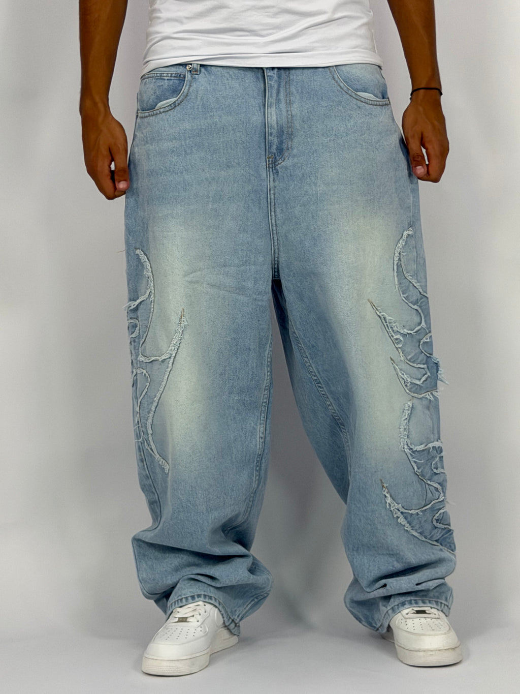 Jeans 1 ère Qualité Collection Flamme Bleu  – PREMIUM