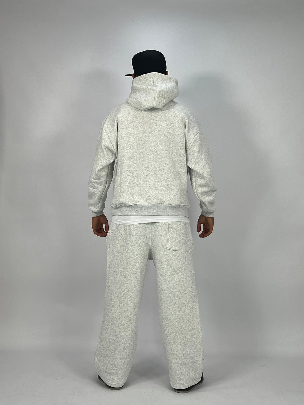 Ensemble PREMIUM Blanc à Capuche 1 ère Qualité