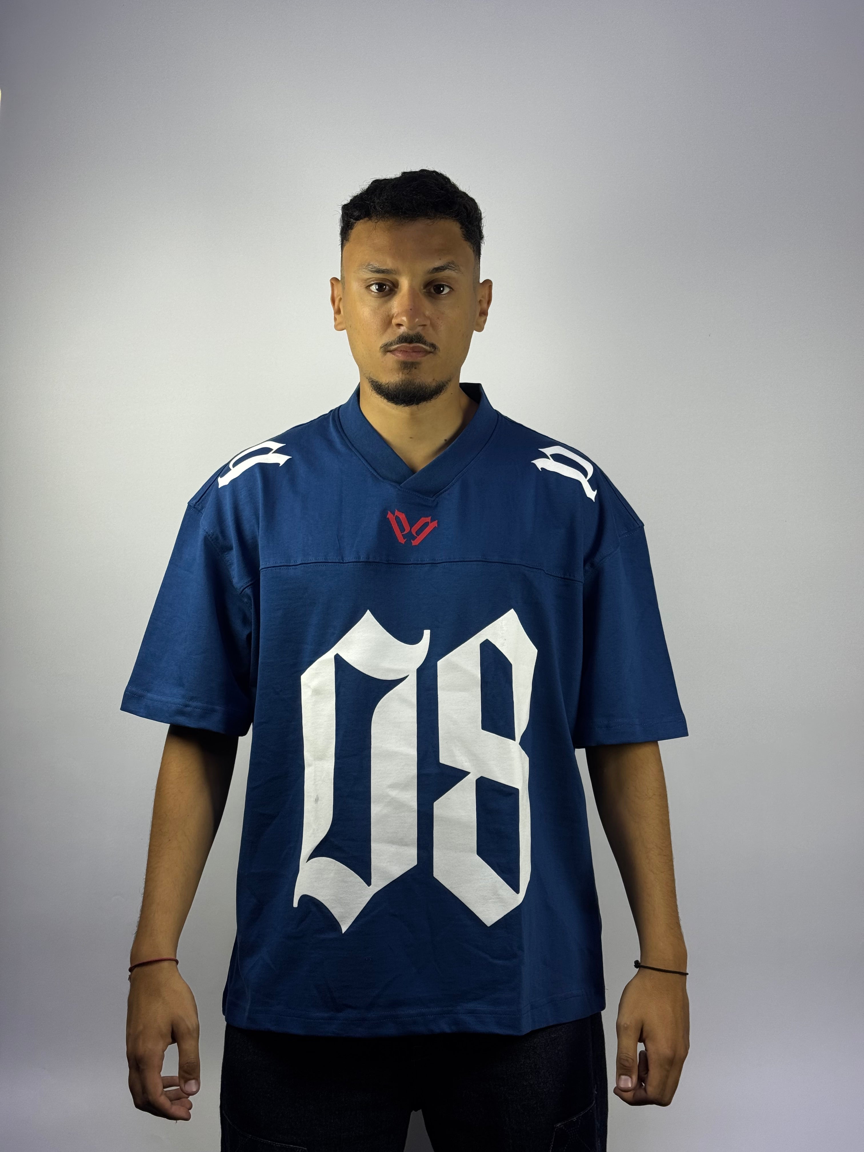 Jersey Streetwear 08 Oversize Bleu - ORIGINAL