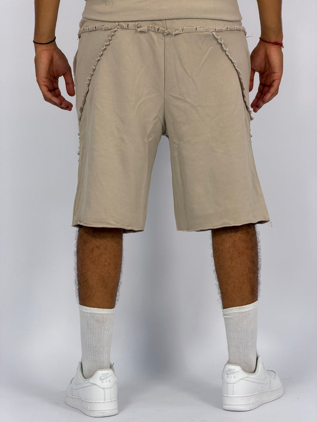 Ensemble “SAND WAVE” B – Hoodie Sans Manches + Short Summer Fit