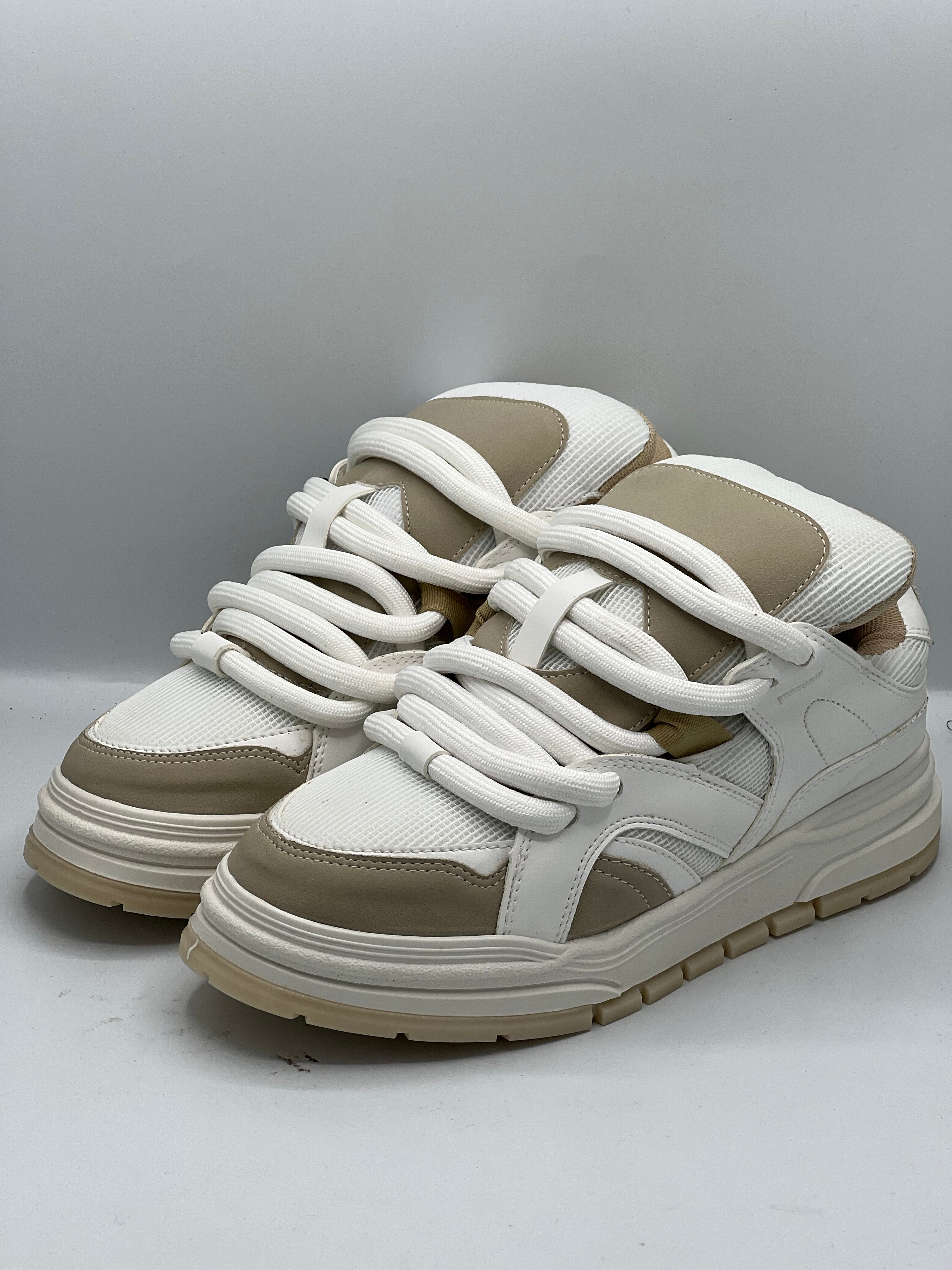 Baskets Urban Denim Blanc – Style Streetwear
