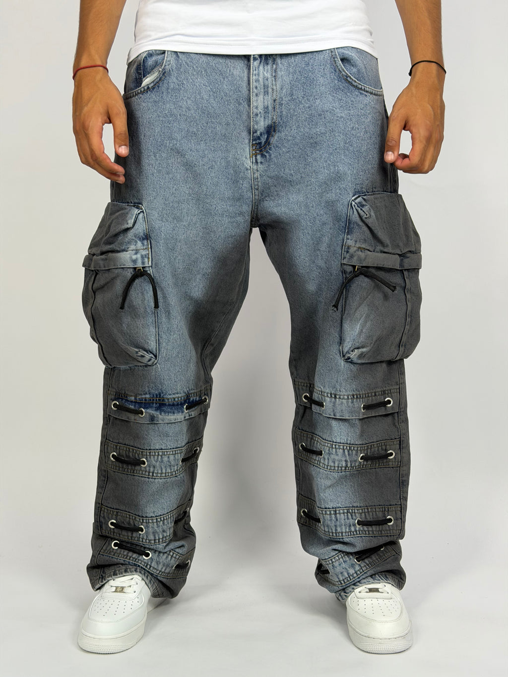 Jean ORIGINAL Cargo Oversize – Tactical Lace Edition