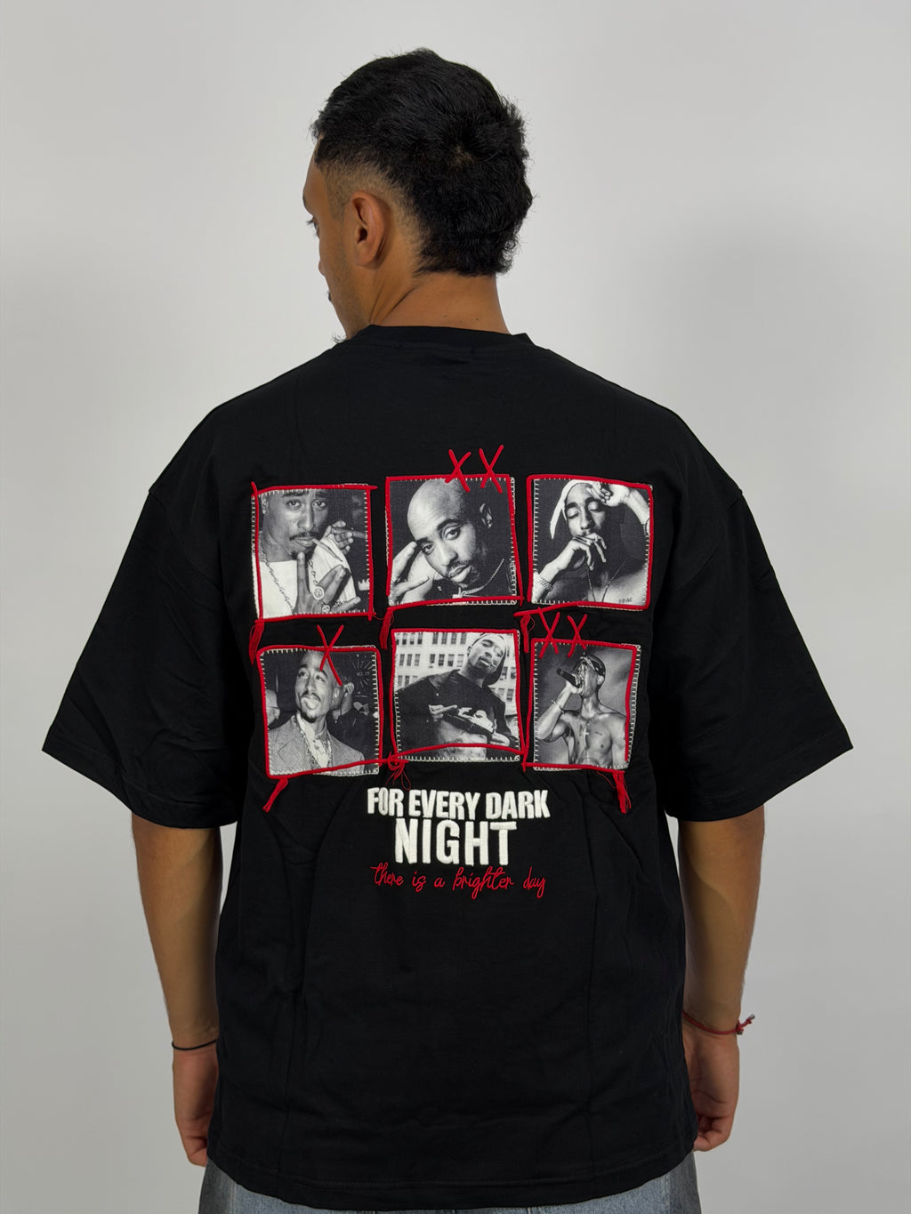 T-shirt ORIGINAL Oversize Noir  – Tupac Street Edition