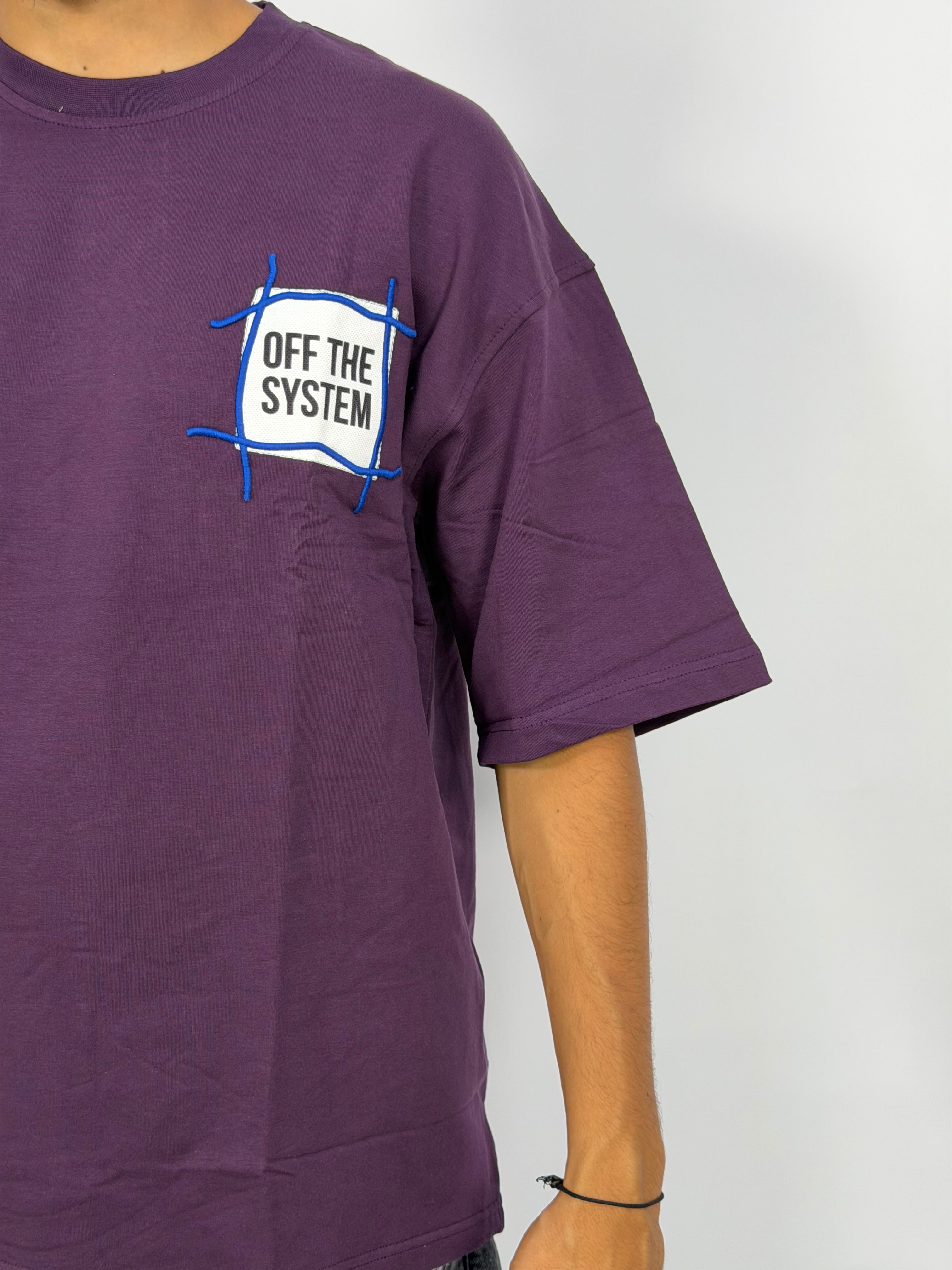 T-shirt ORIGINAL Oversize Mauve - Icons Grid “Legendary” Edition