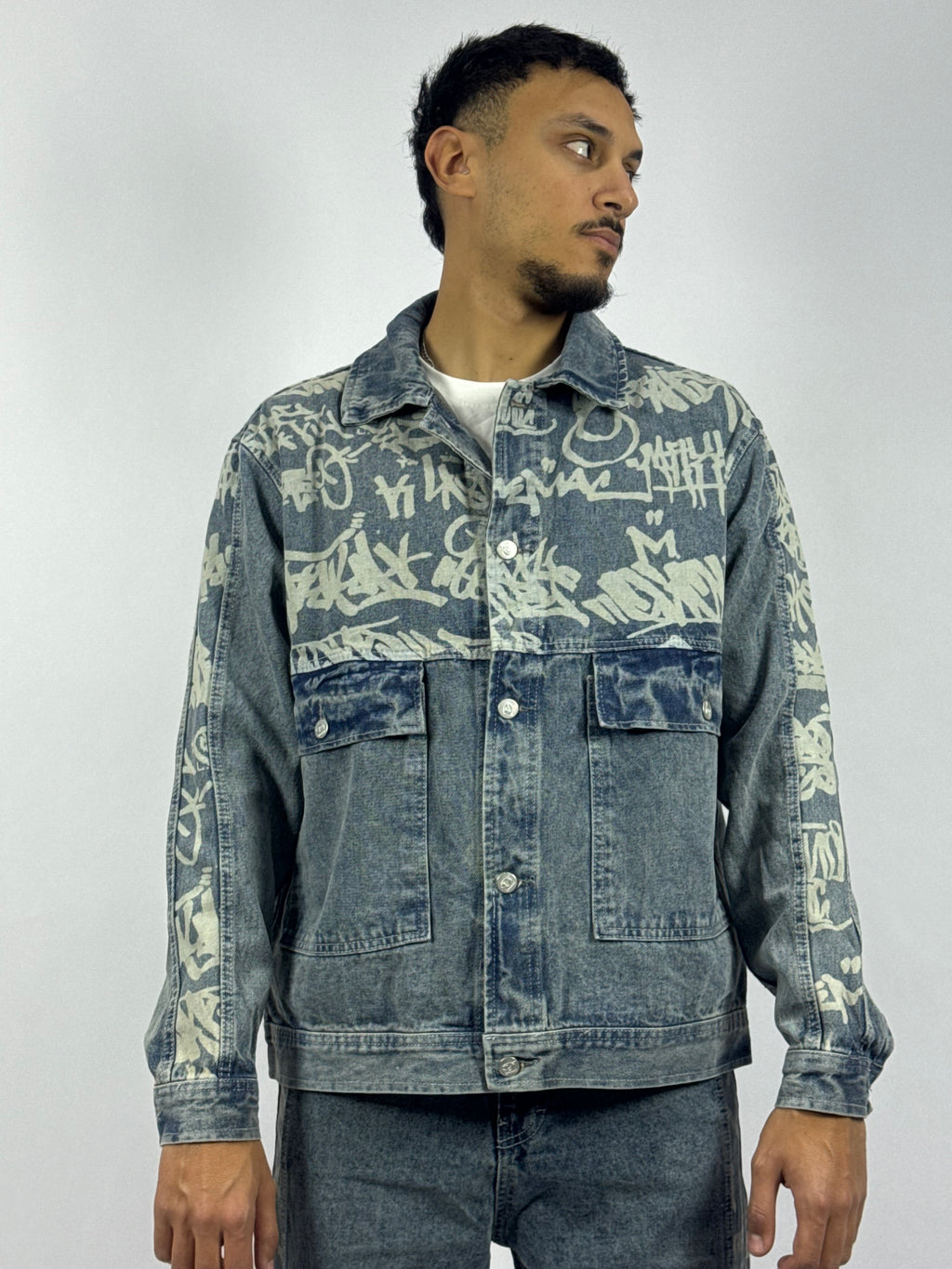 Ensemble Jeans Bleu Premium – Veste & Pantalon