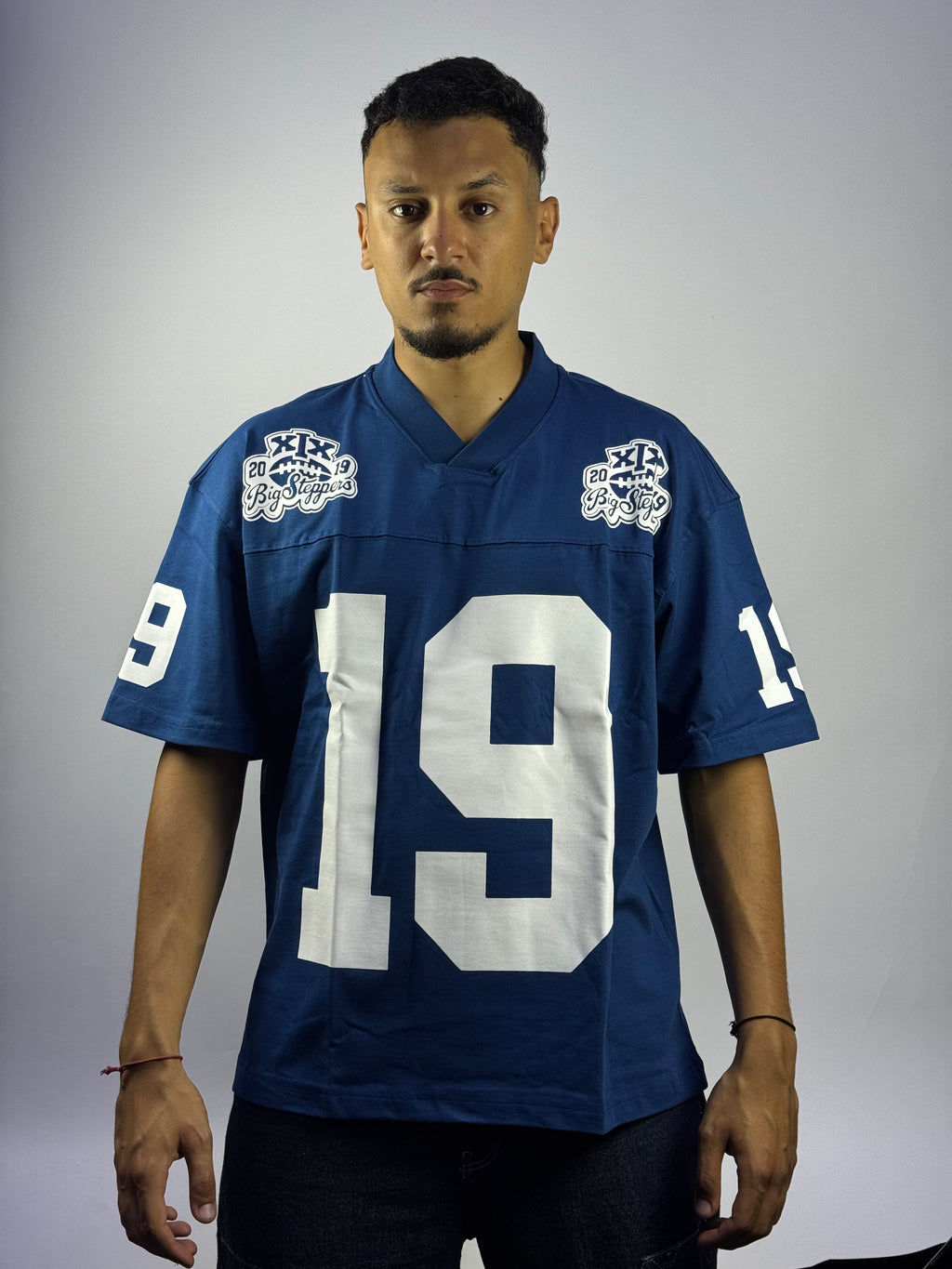Jersey Streetwear 19 Oversize Bleu - ORIGINAL