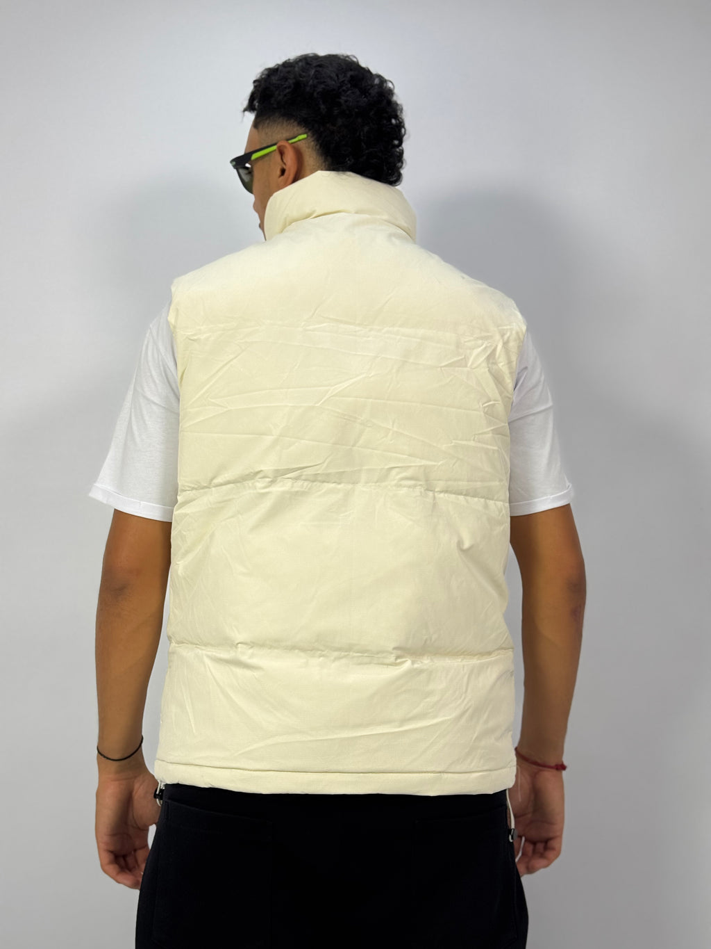 Doudoune 1 ère Qualité Blanc – Gilet Puffer Classe