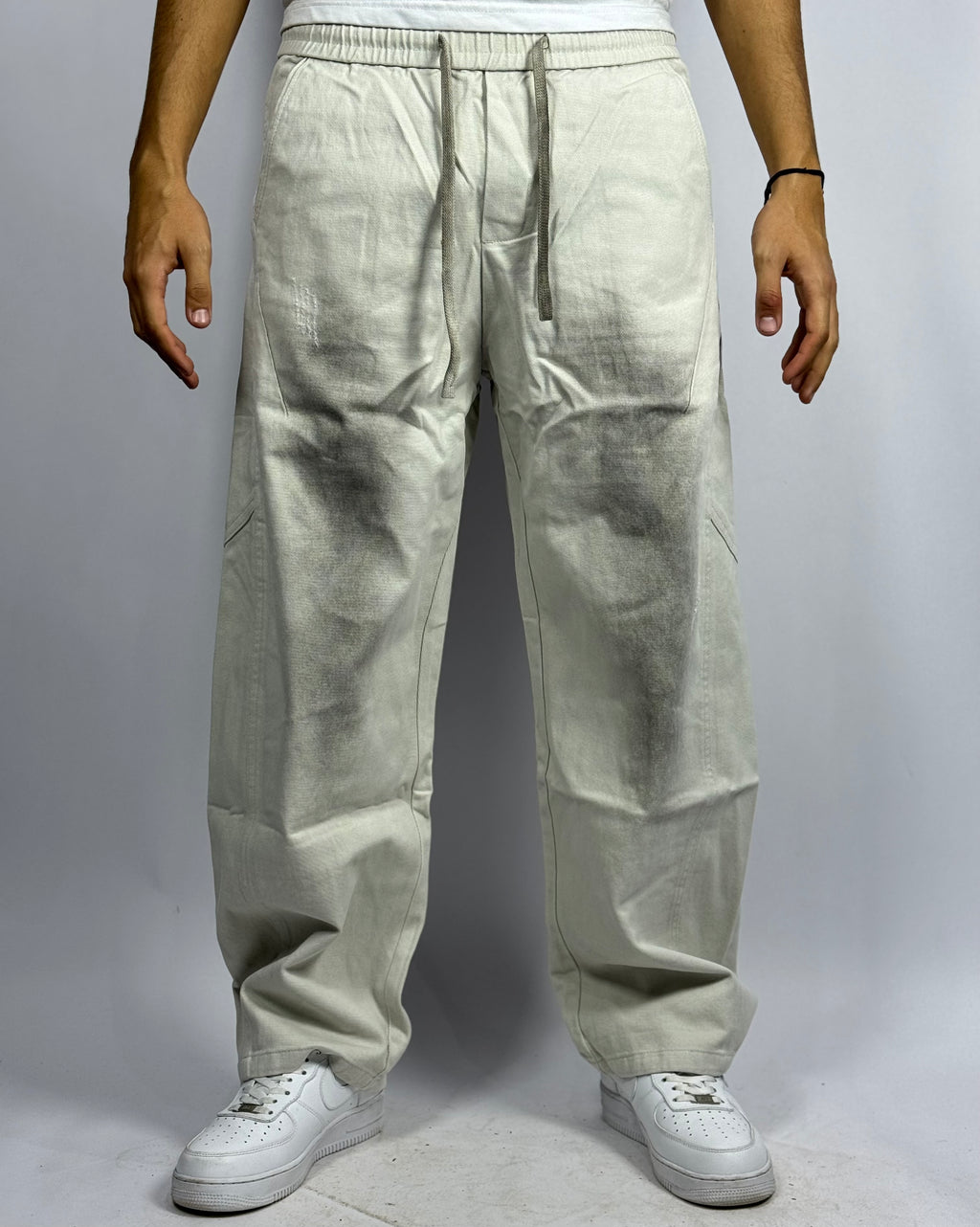 Pantalon Jogger Loose Beige – Confort Urbain Premium