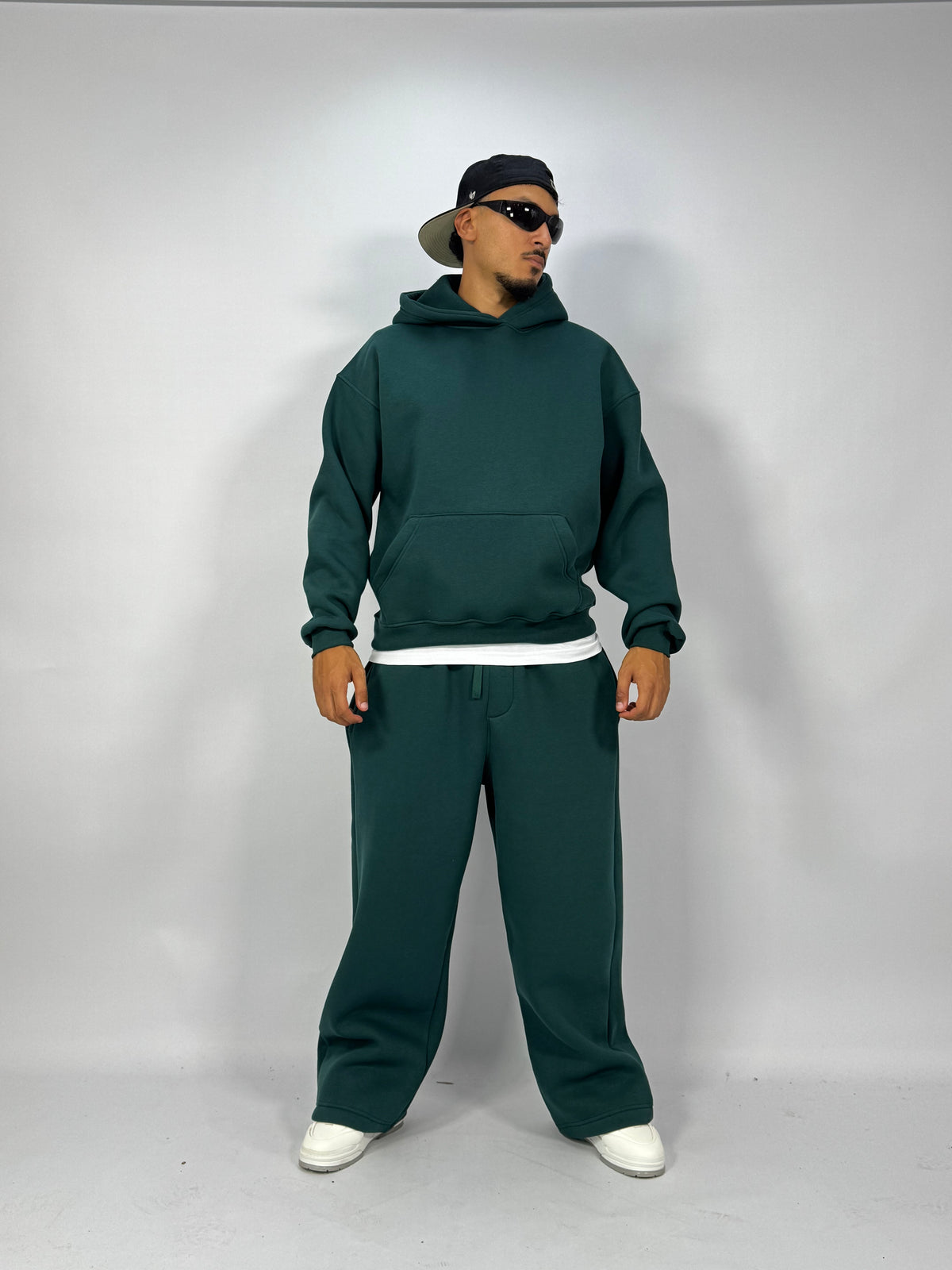 Ensemble PREMIUM Vert à Capuche 1 ère Qualité