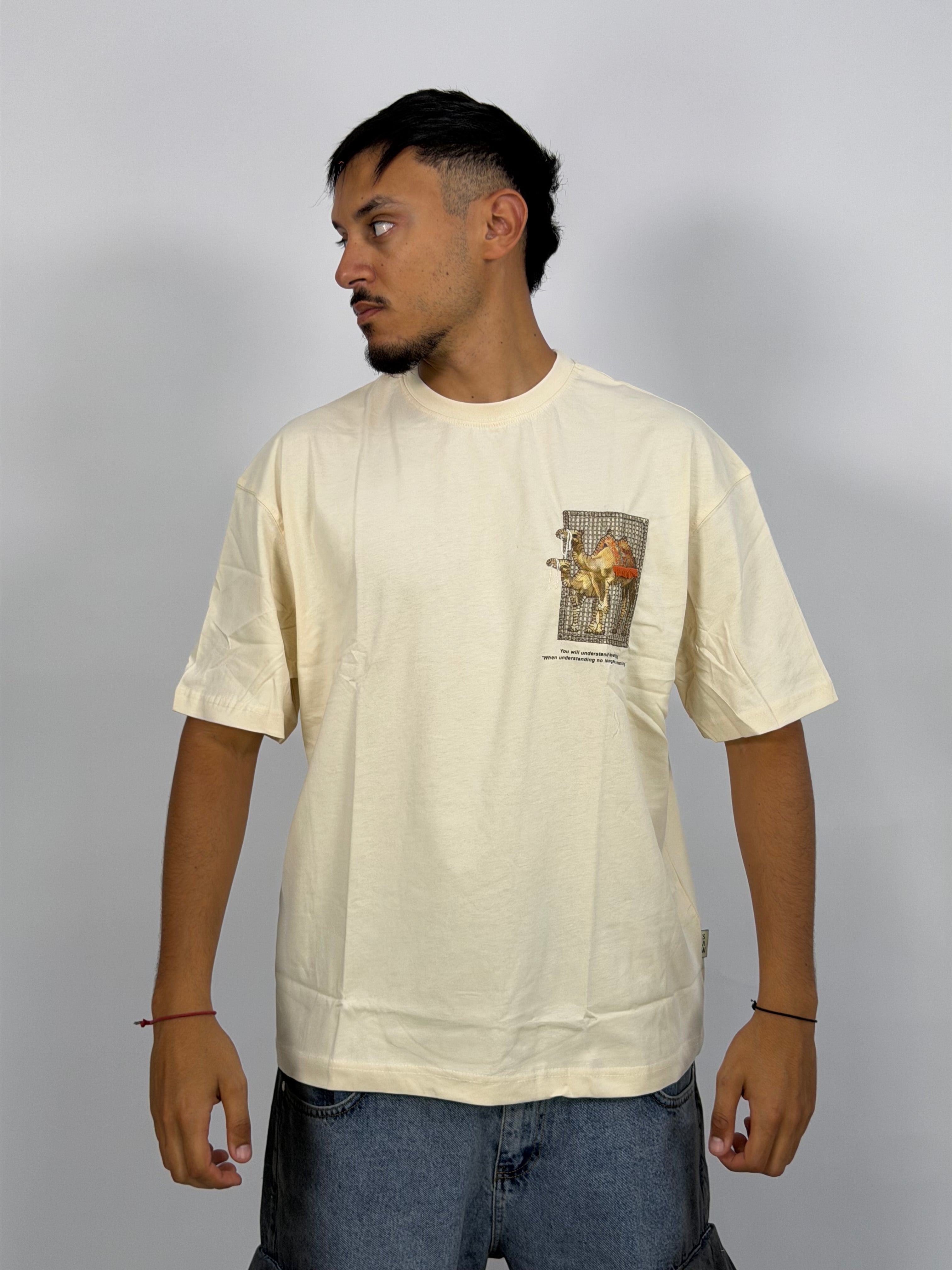 T-shirt ORIGINAL Oversize Ecru – Desert Camel Heritage Edition