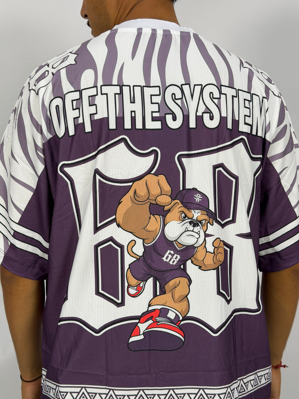 Jersey ORIGINAL Oversize Street Mauve – Bulldog 68 Edition