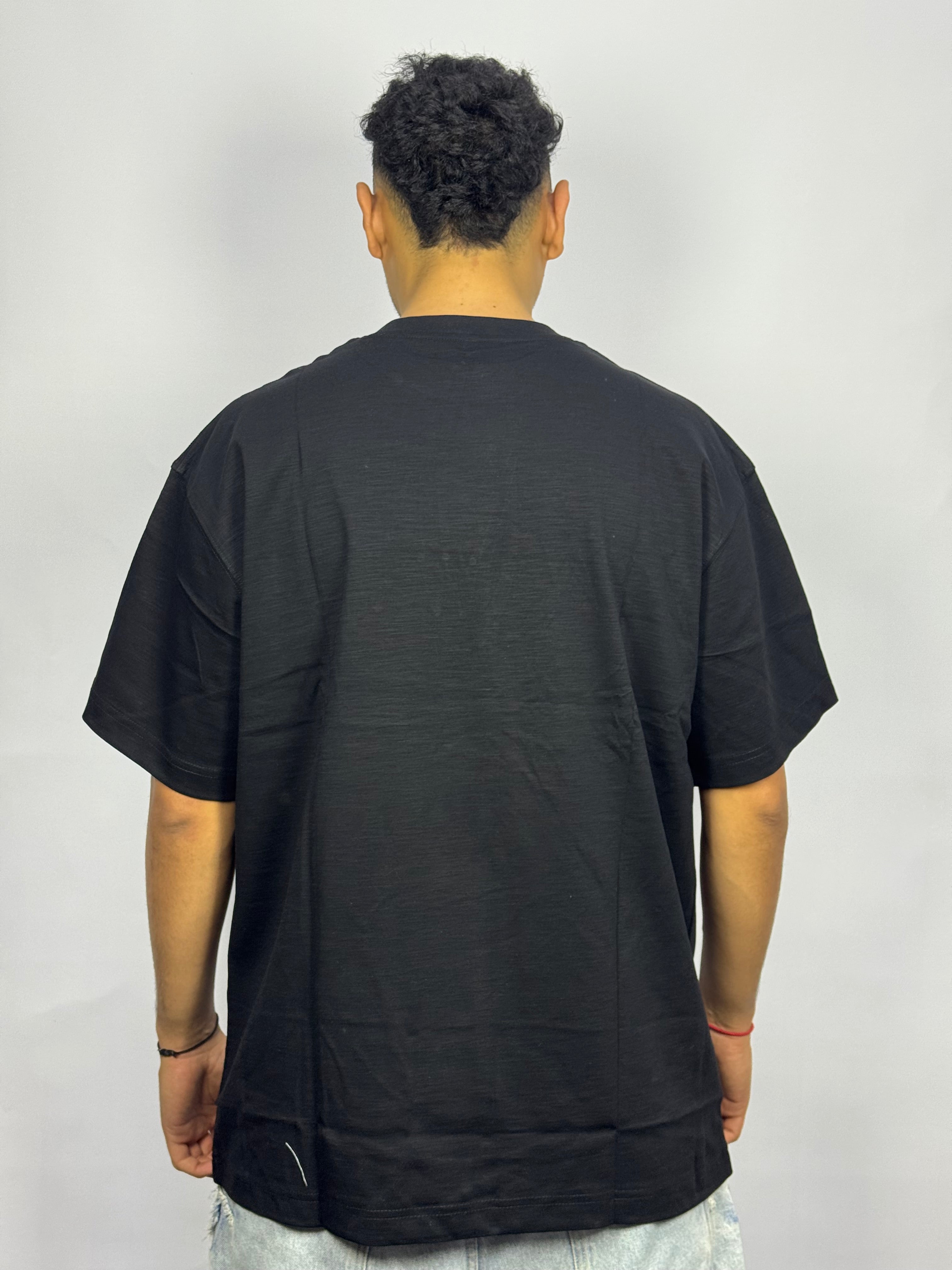 T-shirt Noir Attitude Street