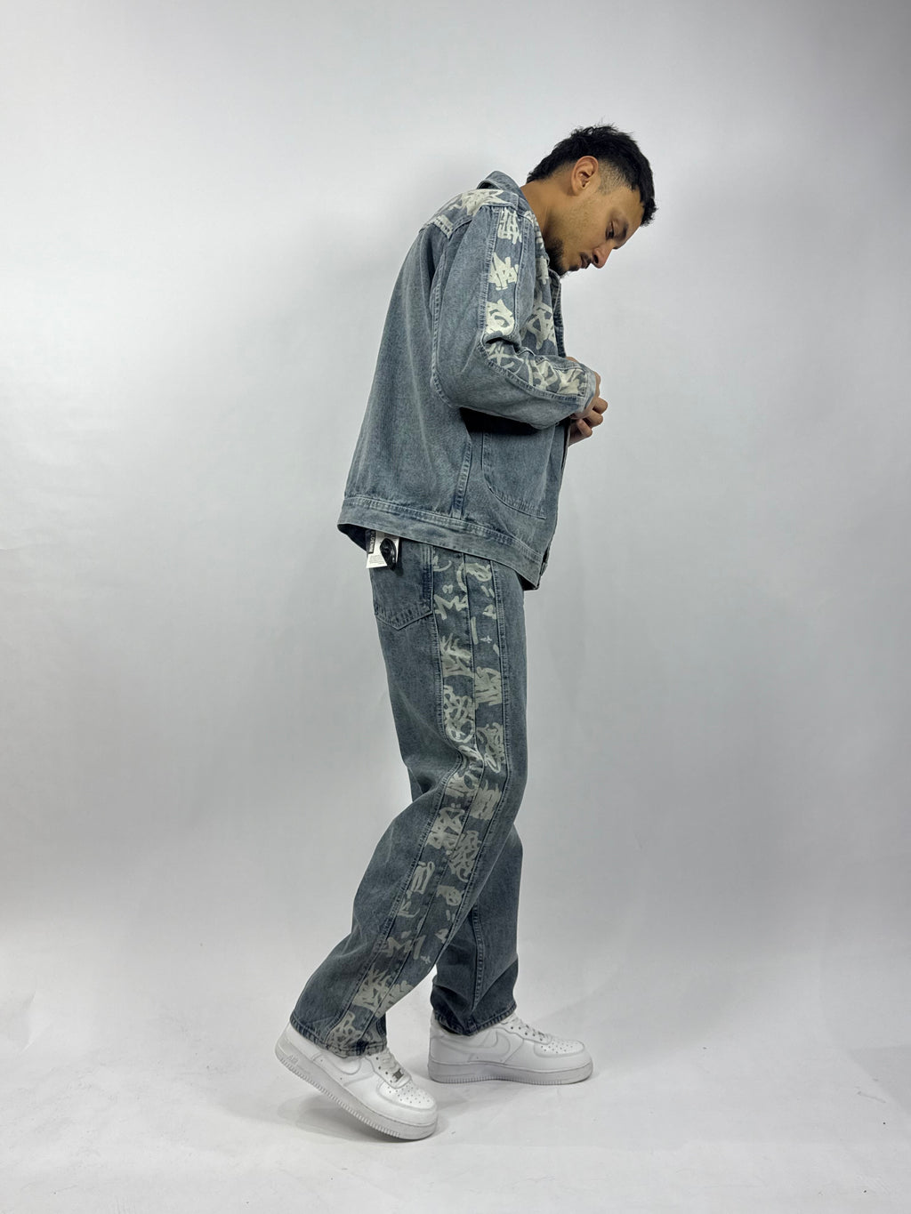 Ensemble Jeans Bleu Premium – Veste & Pantalon