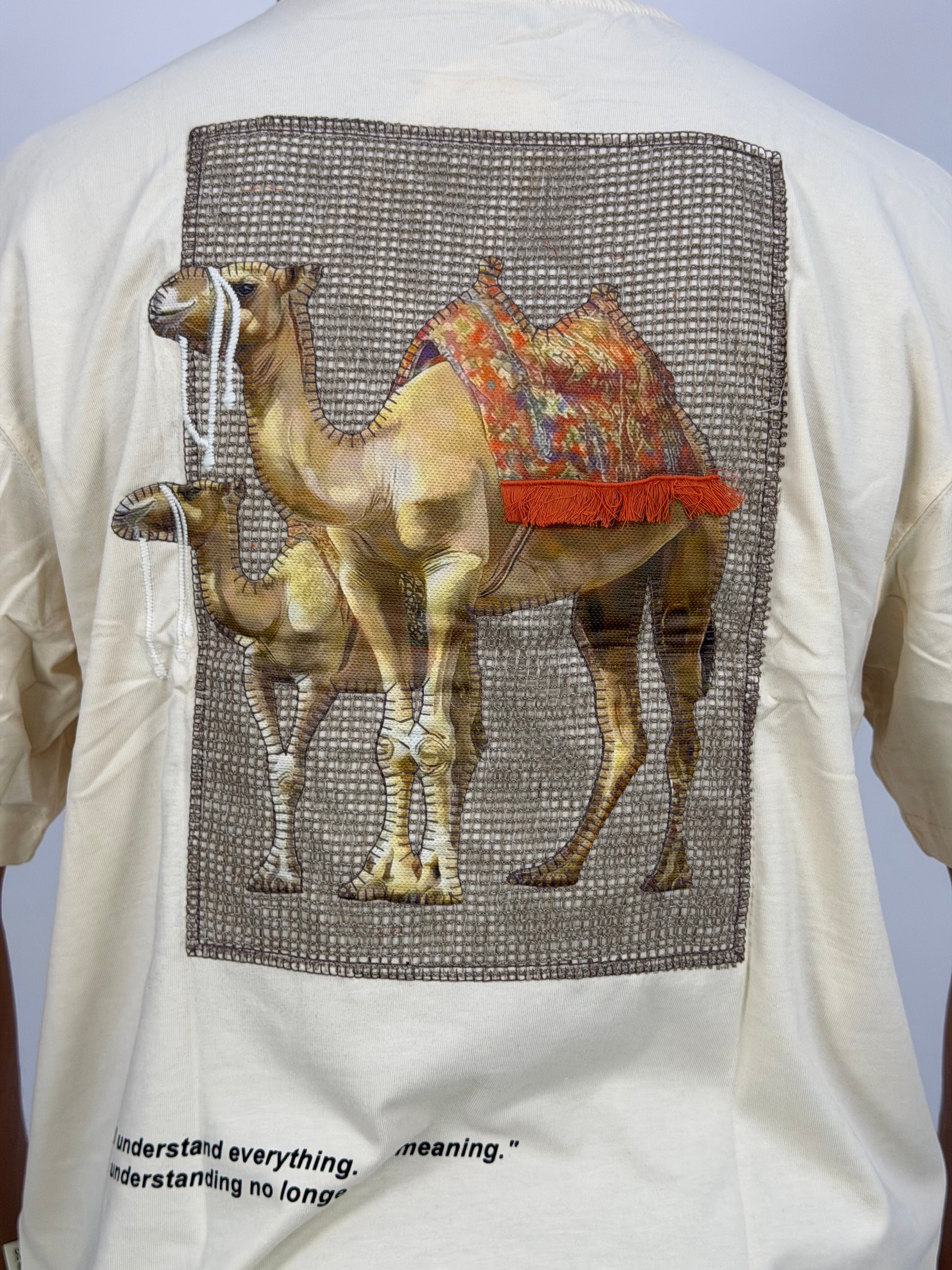 T-shirt ORIGINAL Oversize Ecru – Desert Camel Heritage Edition