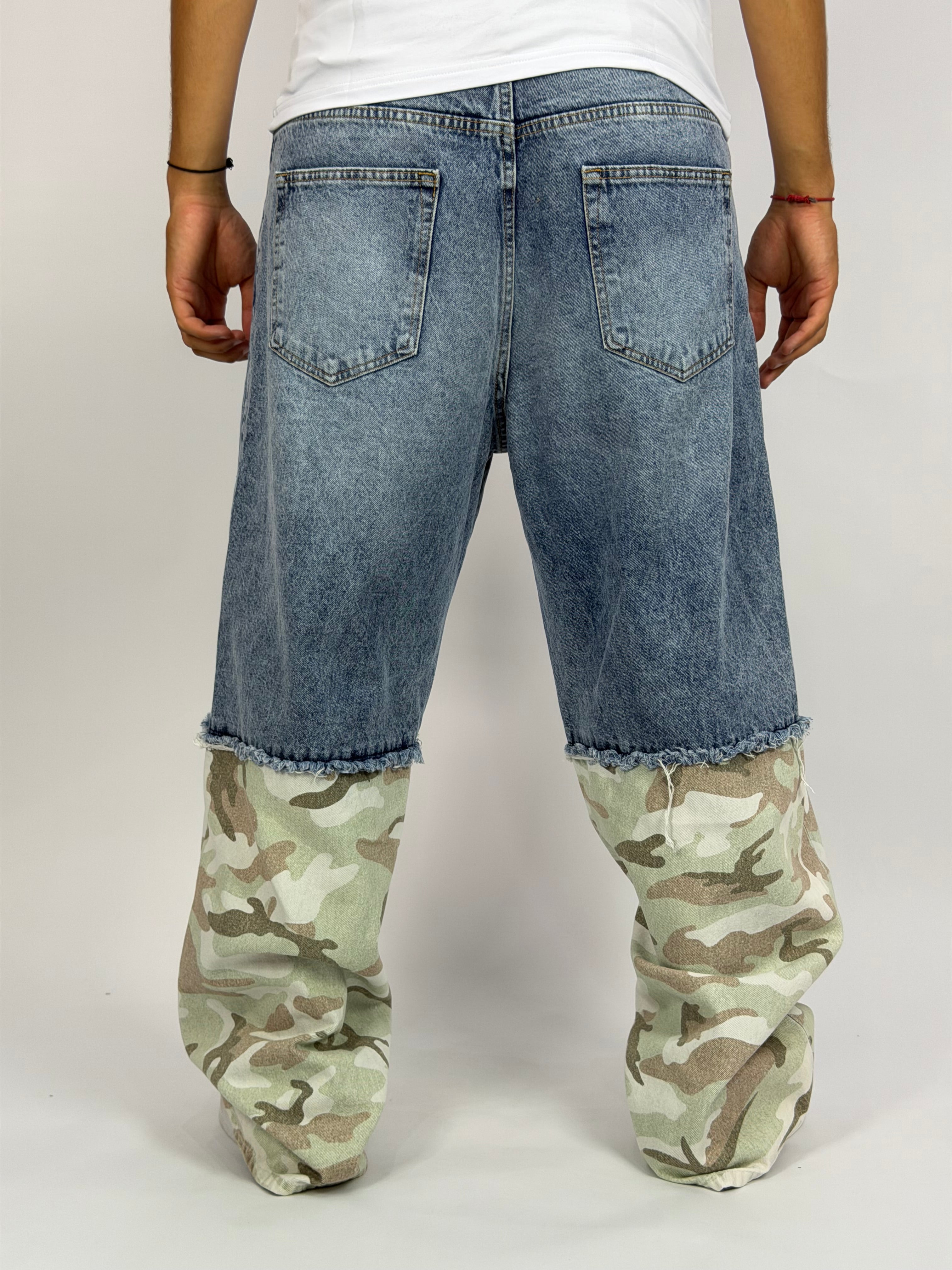 Jeans ORIGINAL Fusion Camo – Oversize Hybrid Street Edition
