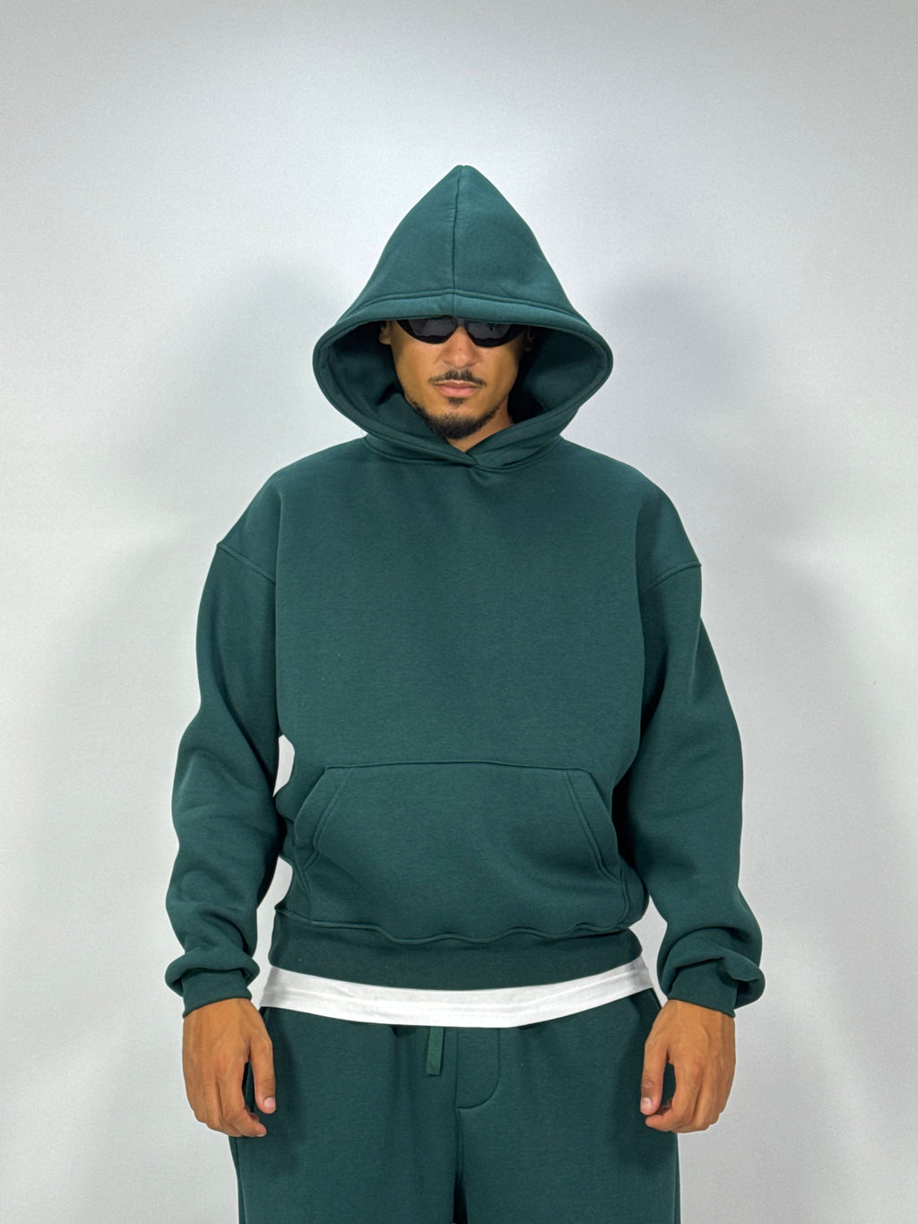 Ensemble PREMIUM Vert à Capuche 1 ère Qualité