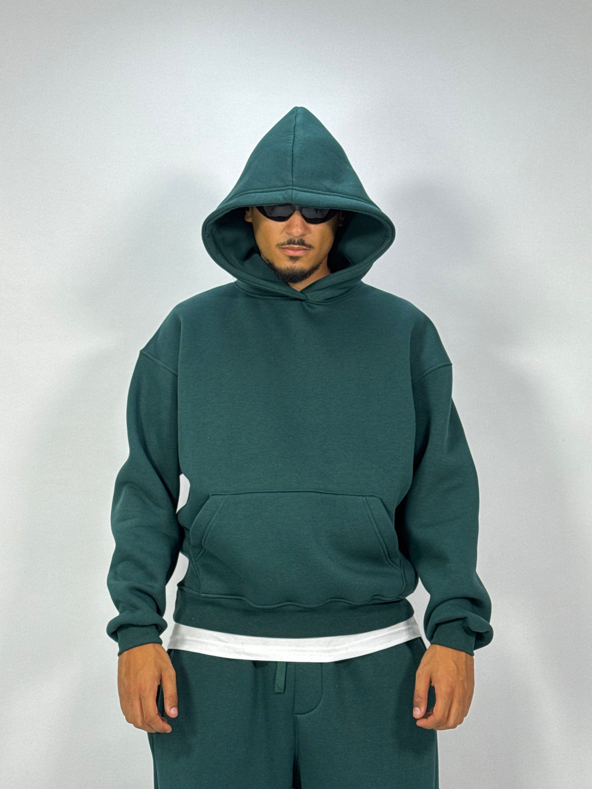 Ensemble PREMIUM Vert à Capuche 1 ère Qualité