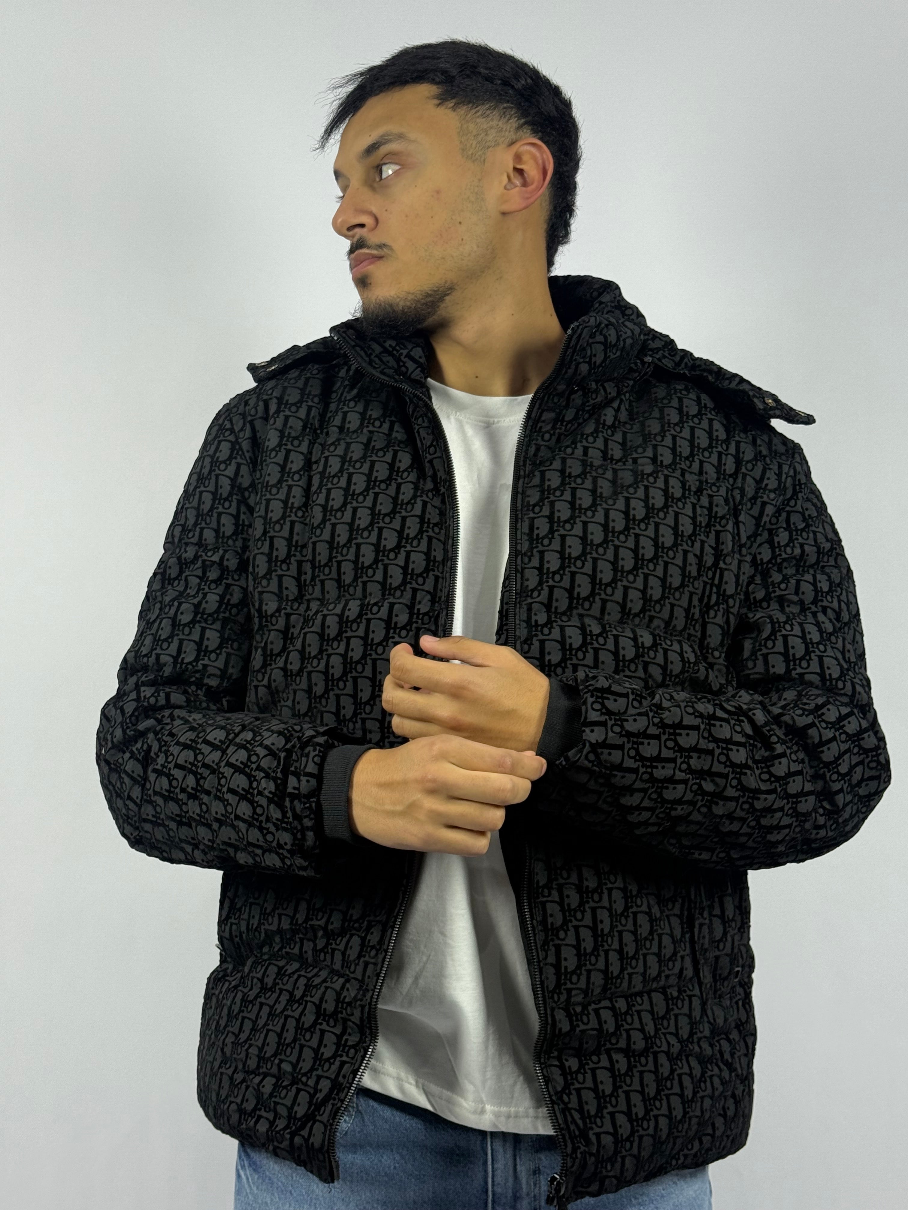 Veste Signature DR Noir – Design Graphique & Coupe Confort