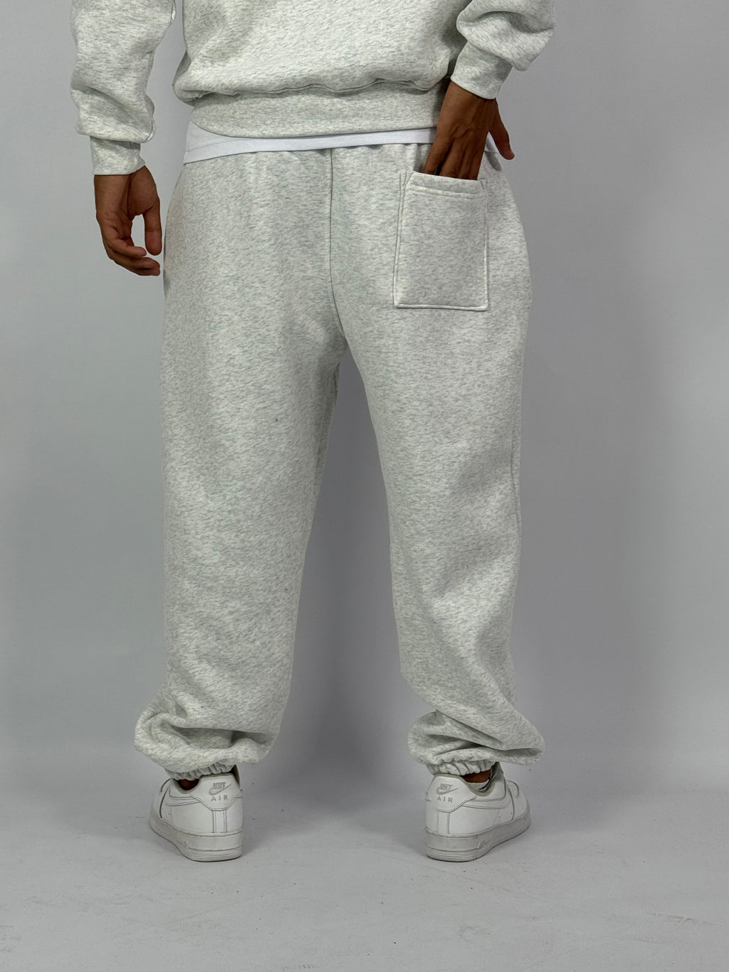 Ensemble Veste Streetwear Oversize Blanc – Veste & Pantalon