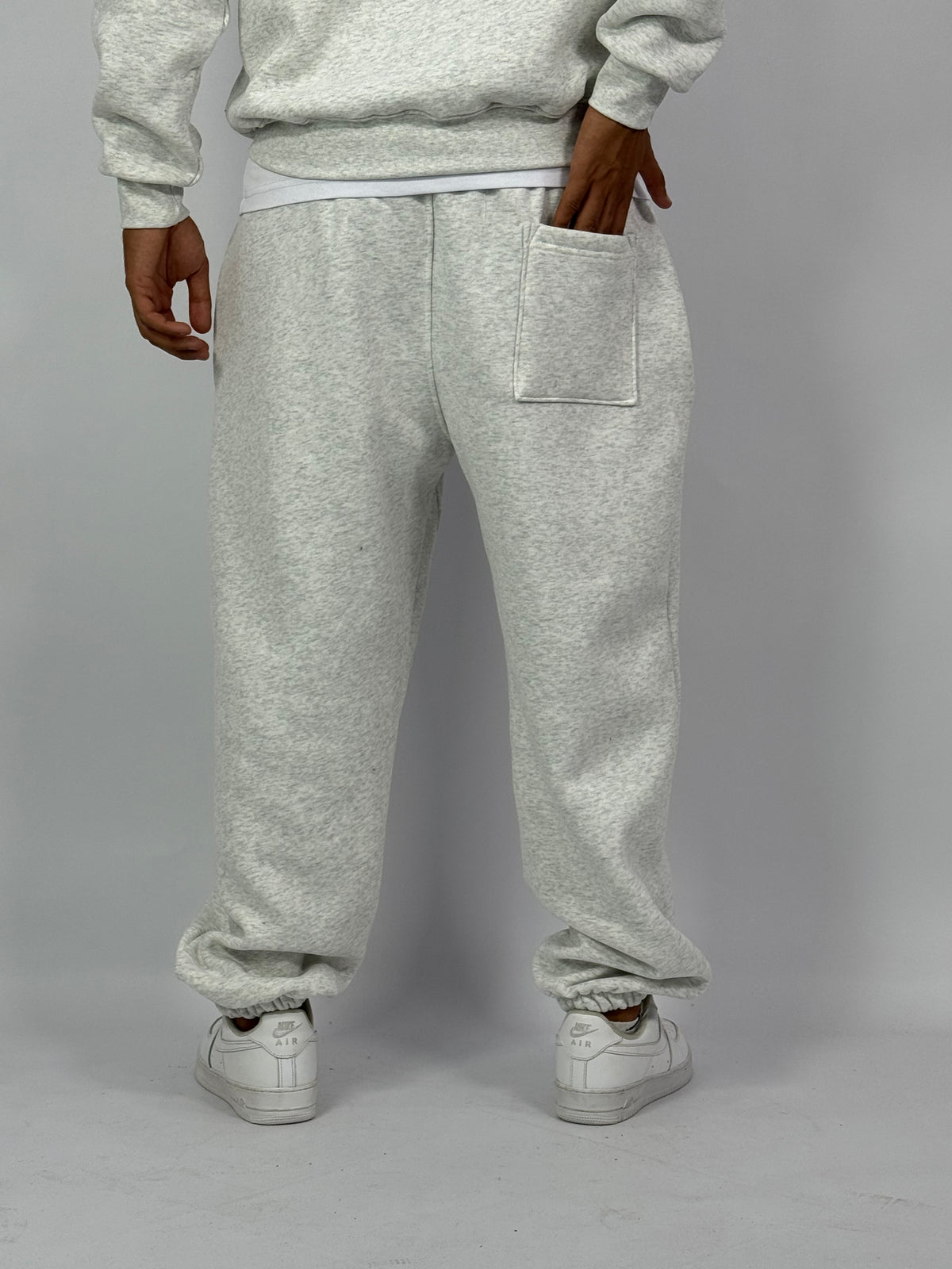 Ensemble Veste Streetwear Oversize Blanc – Veste & Pantalon