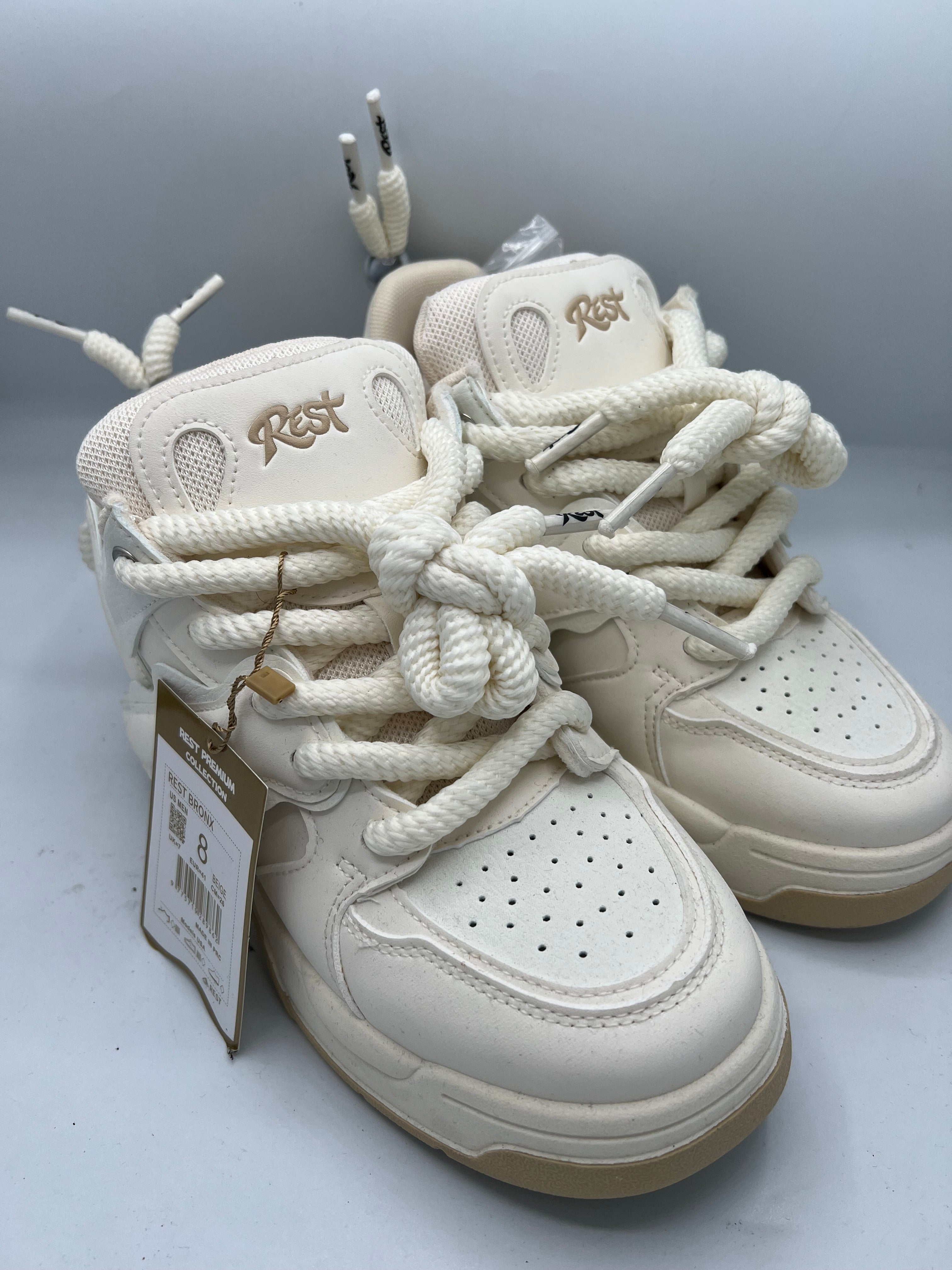 Espadrille REST ORIGINAL OVERSIZE - Blanc Gold