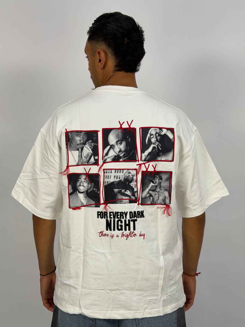 T-shirt ORIGINAL Oversize Blanc – Tupac Street Edition